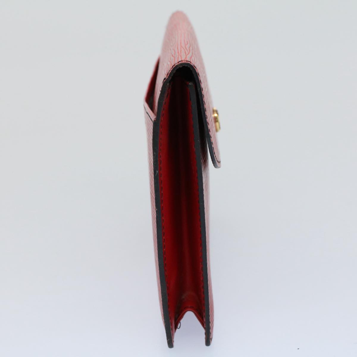 LOUIS VUITTON Epi Montaigne Clutch Bag Red M52657 LV ep1920