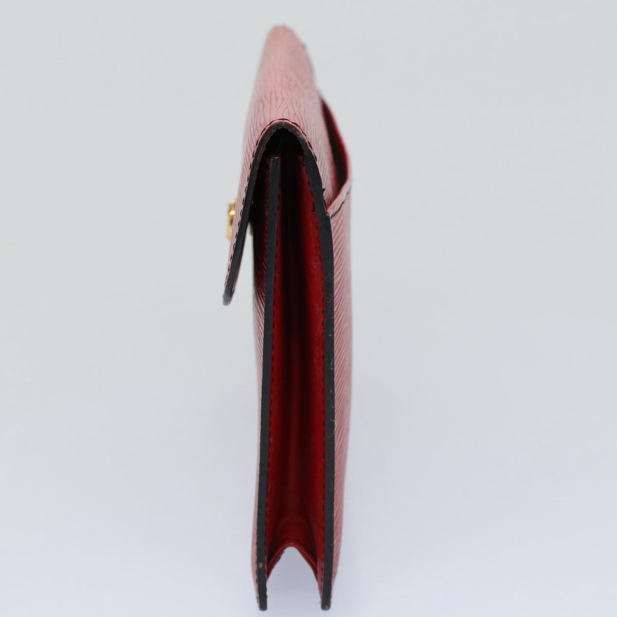 LOUIS VUITTON Epi Montaigne Clutch Bag Red M52657 LV ep1920