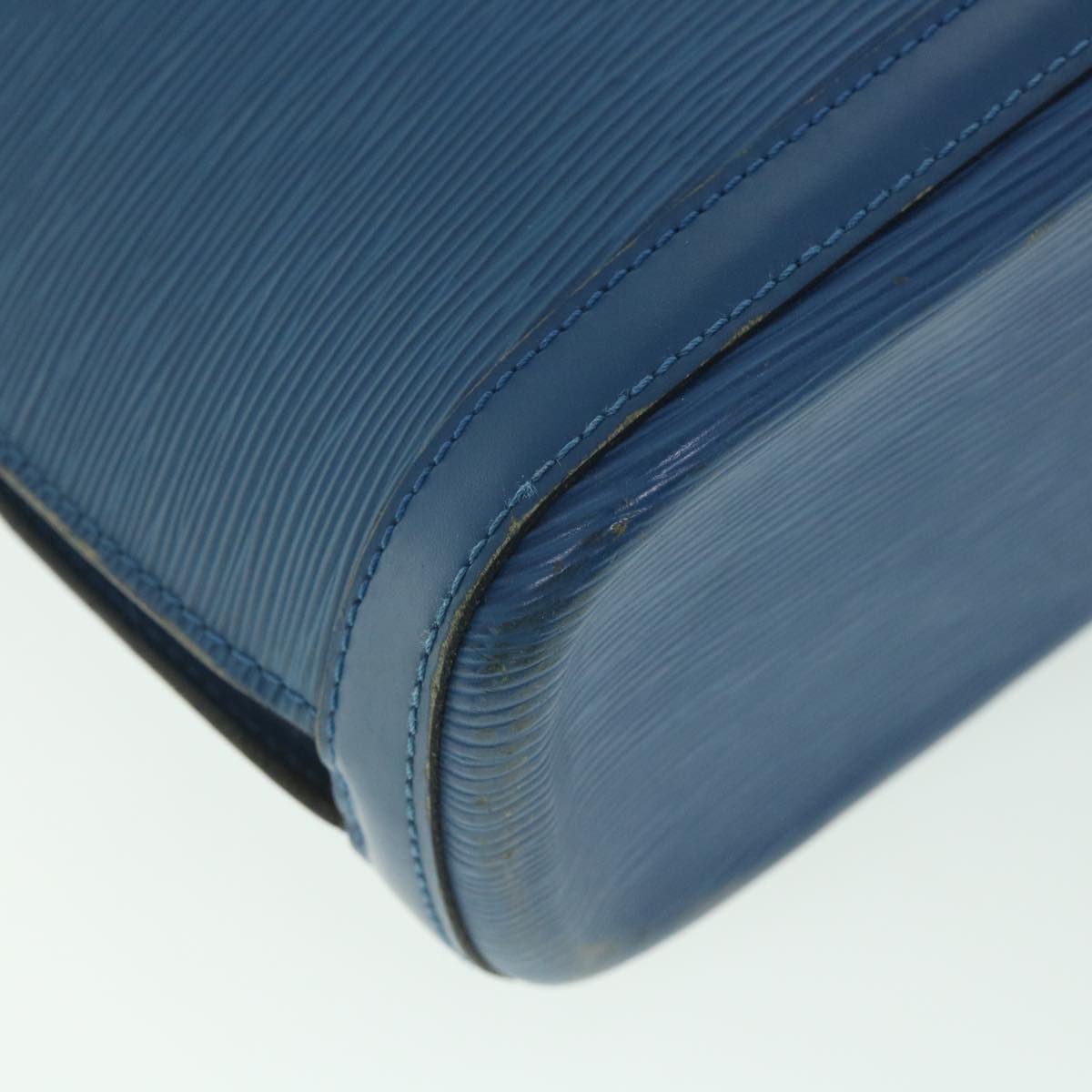LOUIS VUITTON Epi Lussac Shoulder Bag Blue M52285 LV ep1934