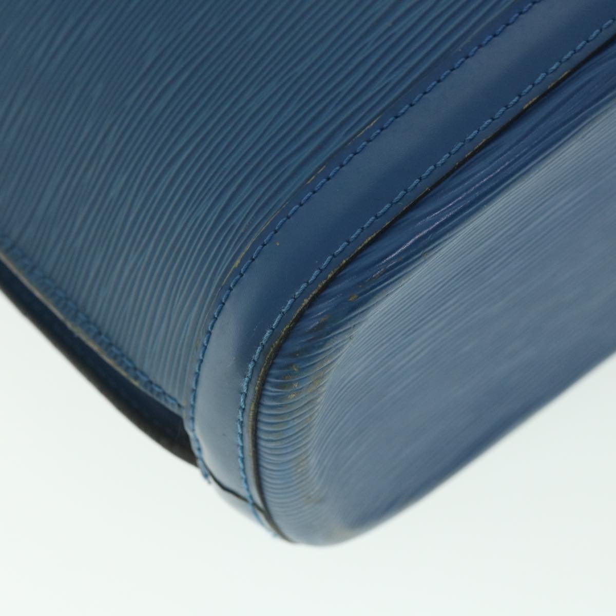 LOUIS VUITTON Epi Lussac Shoulder Bag Blue M52285 LV ep1934