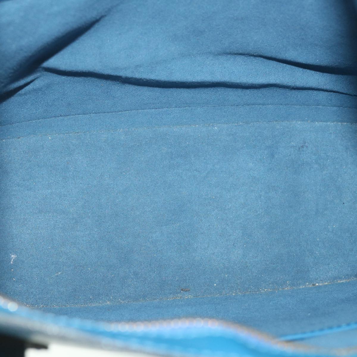 LOUIS VUITTON Epi Lussac Shoulder Bag Blue M52285 LV ep1934