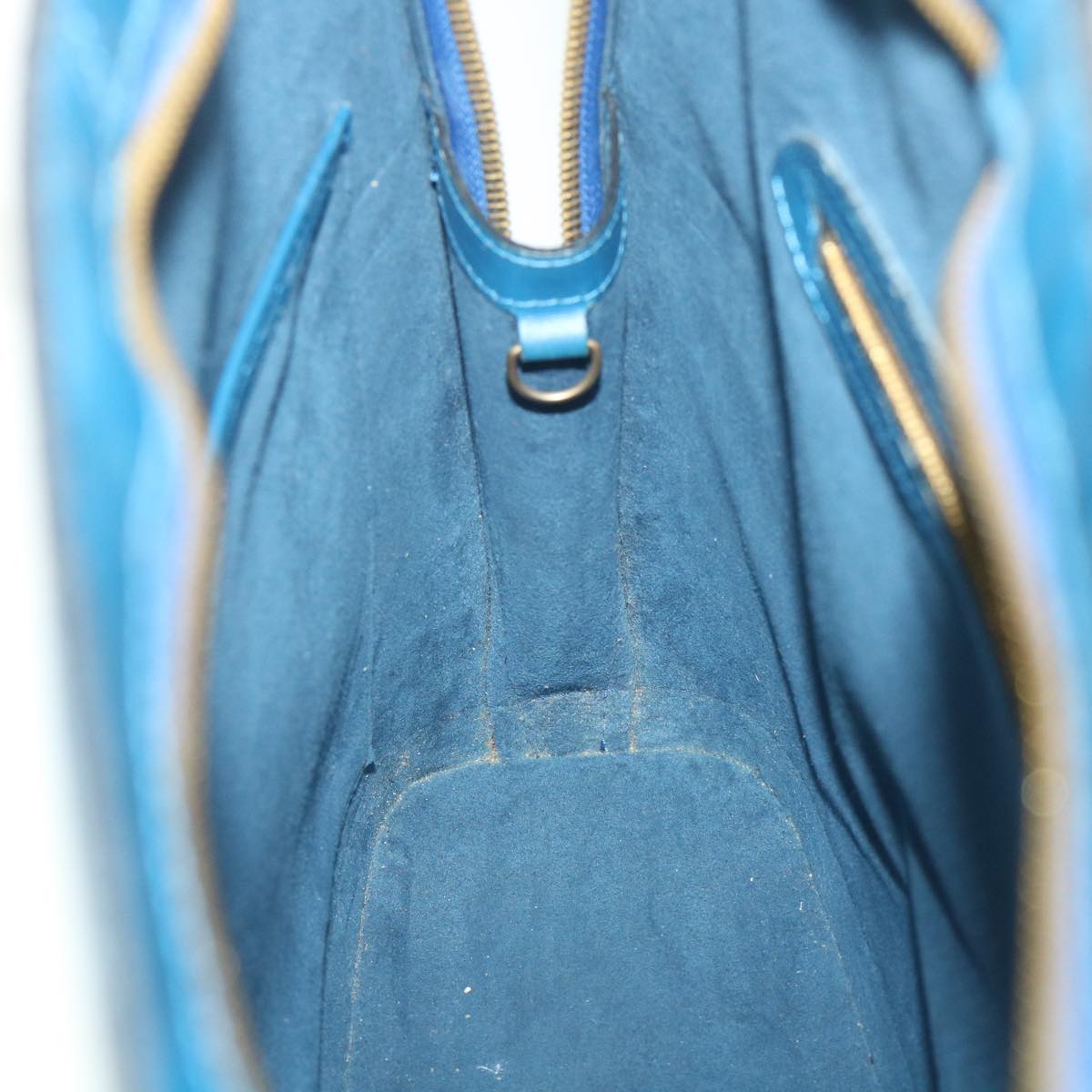 LOUIS VUITTON Epi Lussac Shoulder Bag Blue M52285 LV ep1934