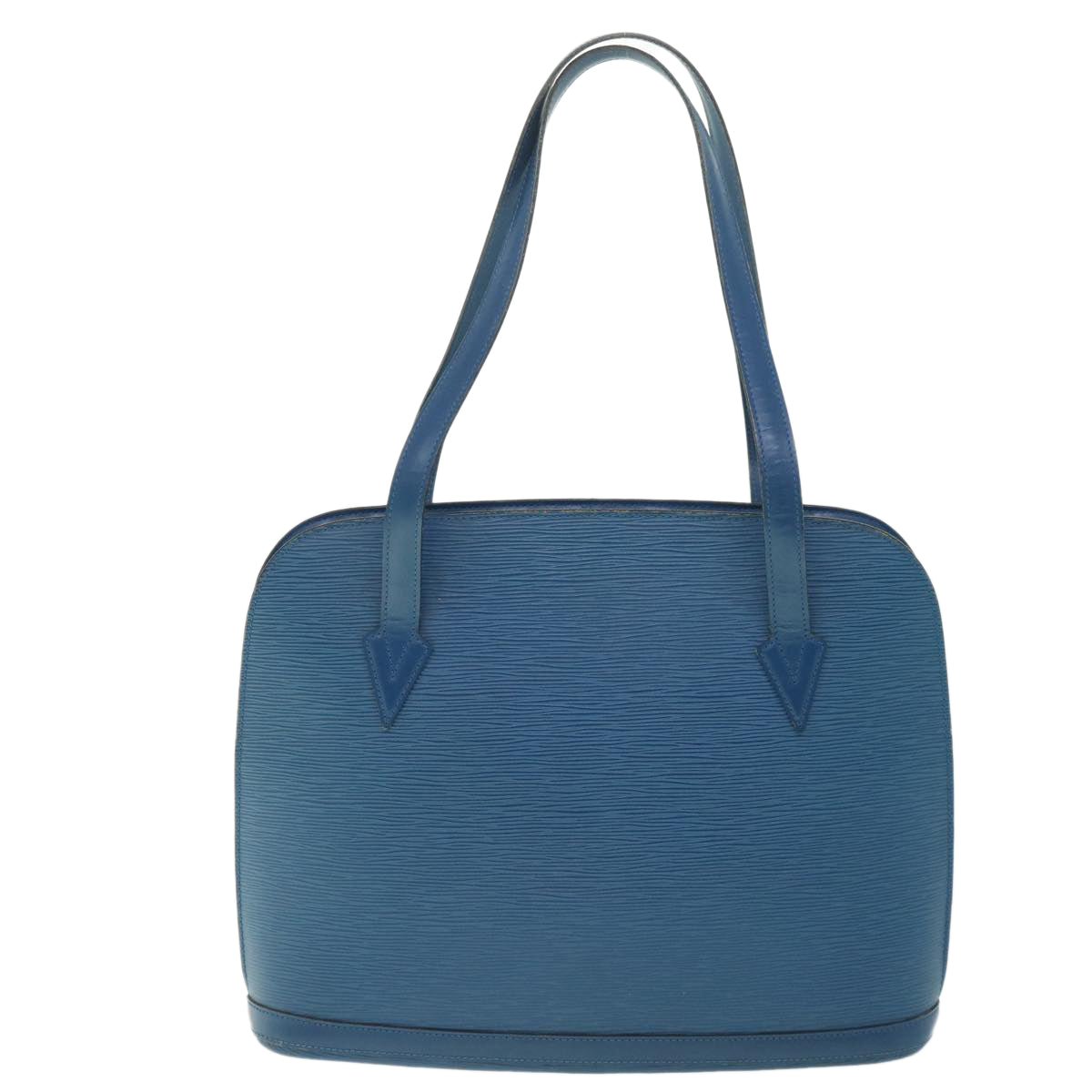 LOUIS VUITTON Epi Lussac Shoulder Bag Blue M52285 LV ep1934