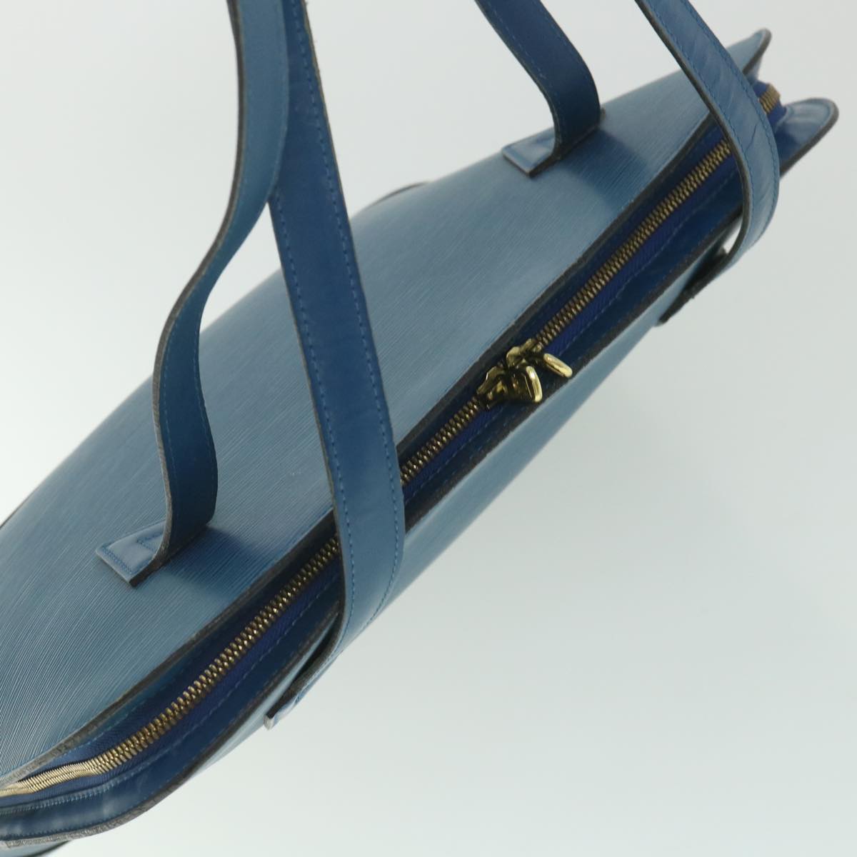 LOUIS VUITTON Epi Lussac Shoulder Bag Blue M52285 LV ep1934