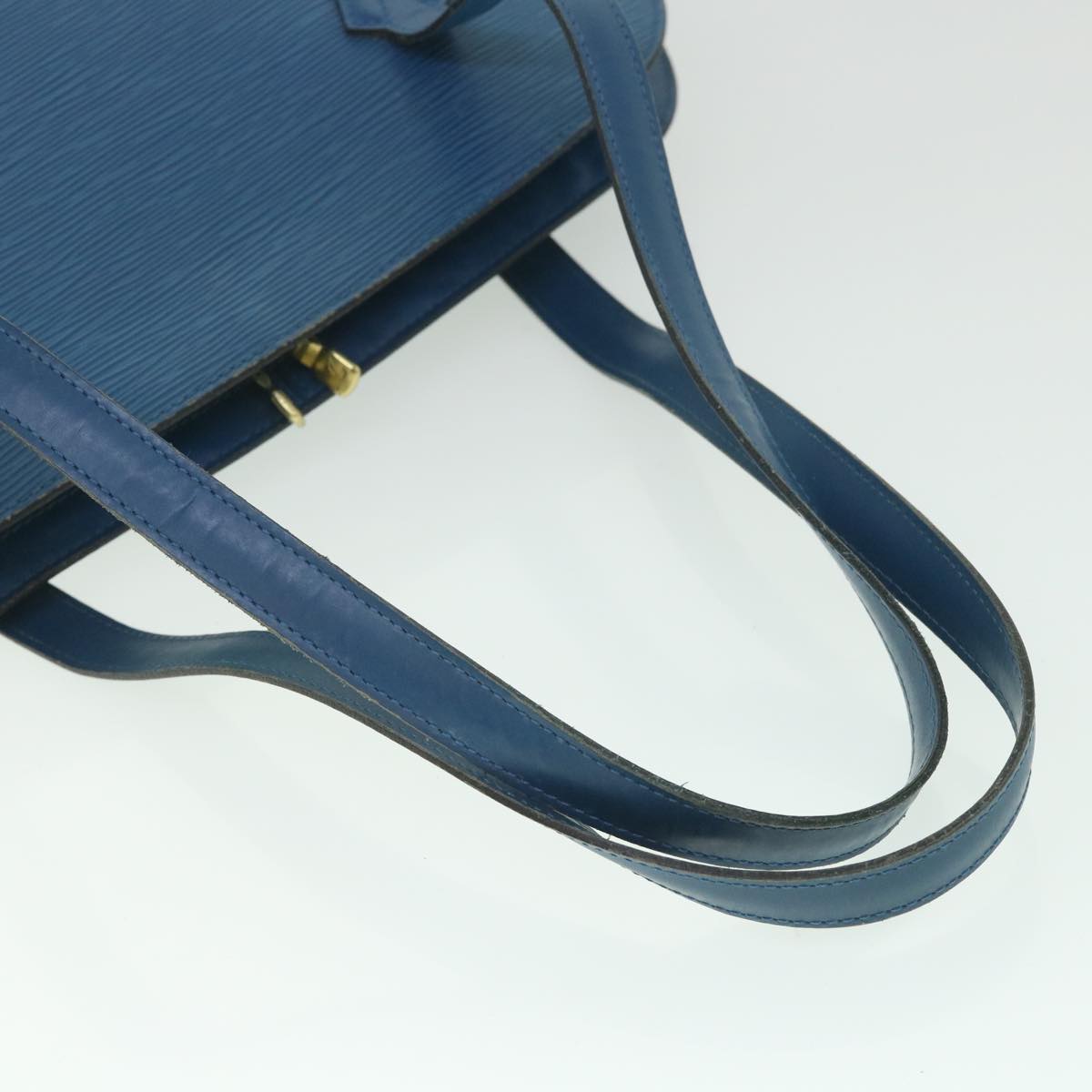 LOUIS VUITTON Epi Lussac Shoulder Bag Blue M52285 LV ep1934