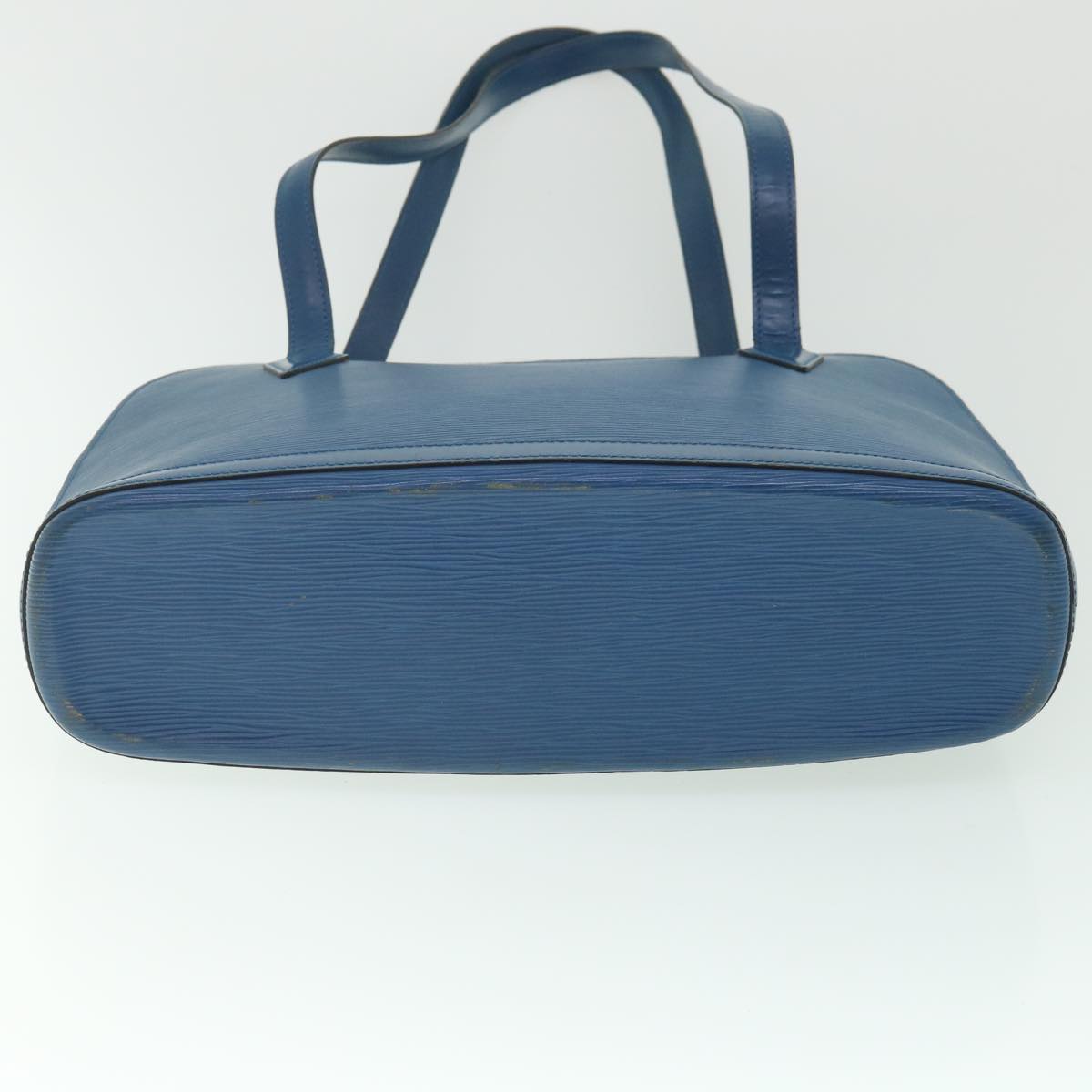 LOUIS VUITTON Epi Lussac Shoulder Bag Blue M52285 LV ep1934