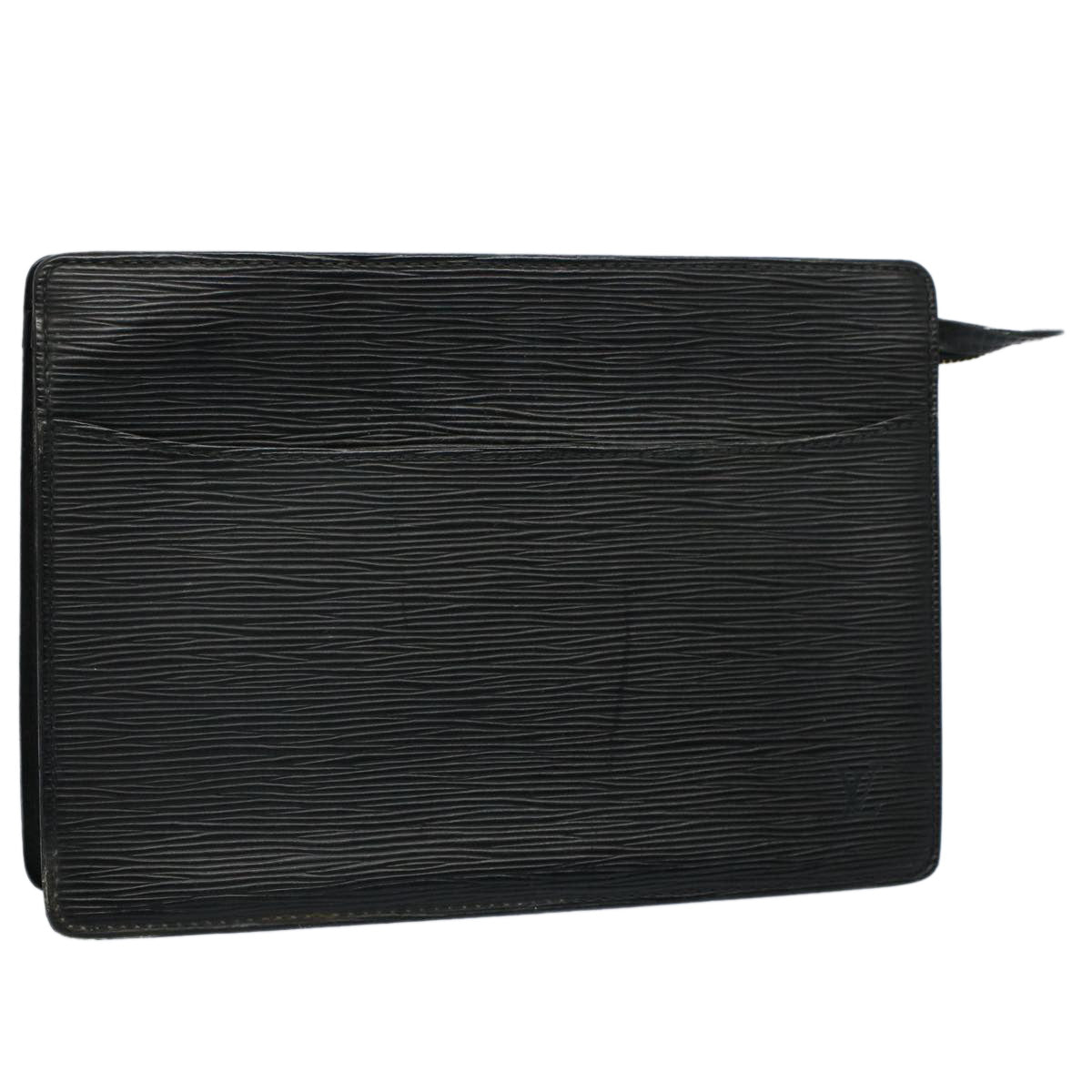 LOUIS VUITTON Epi Pochette Homme Clutch Bag Black M52522 LV ep1941
