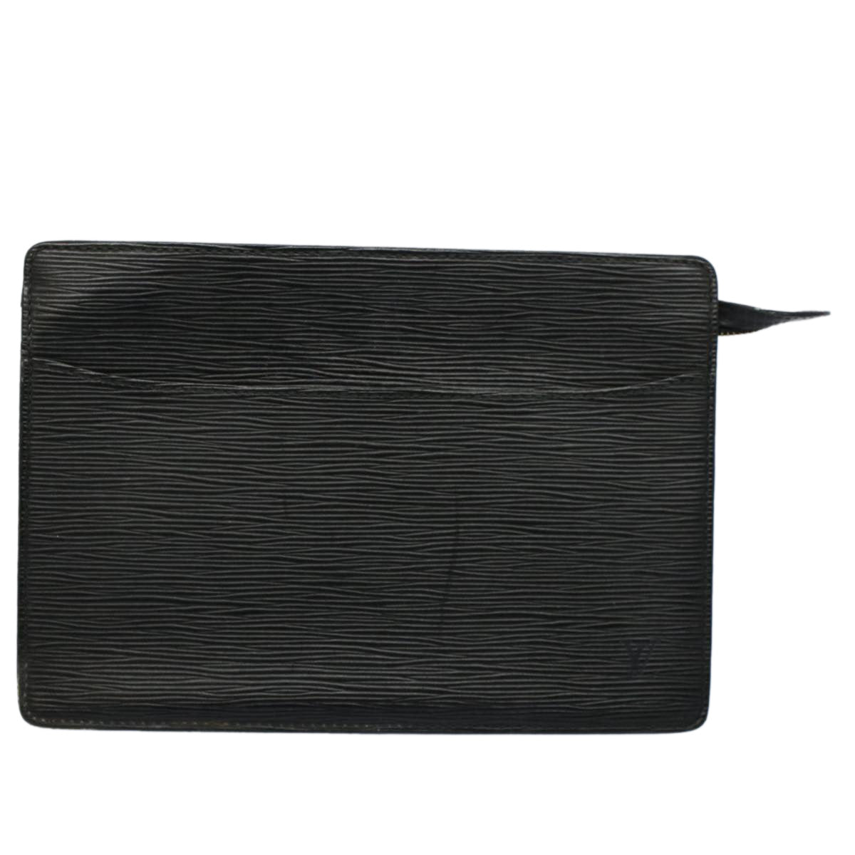 LOUIS VUITTON Epi Pochette Homme Clutch Bag Black M52522 LV ep1941