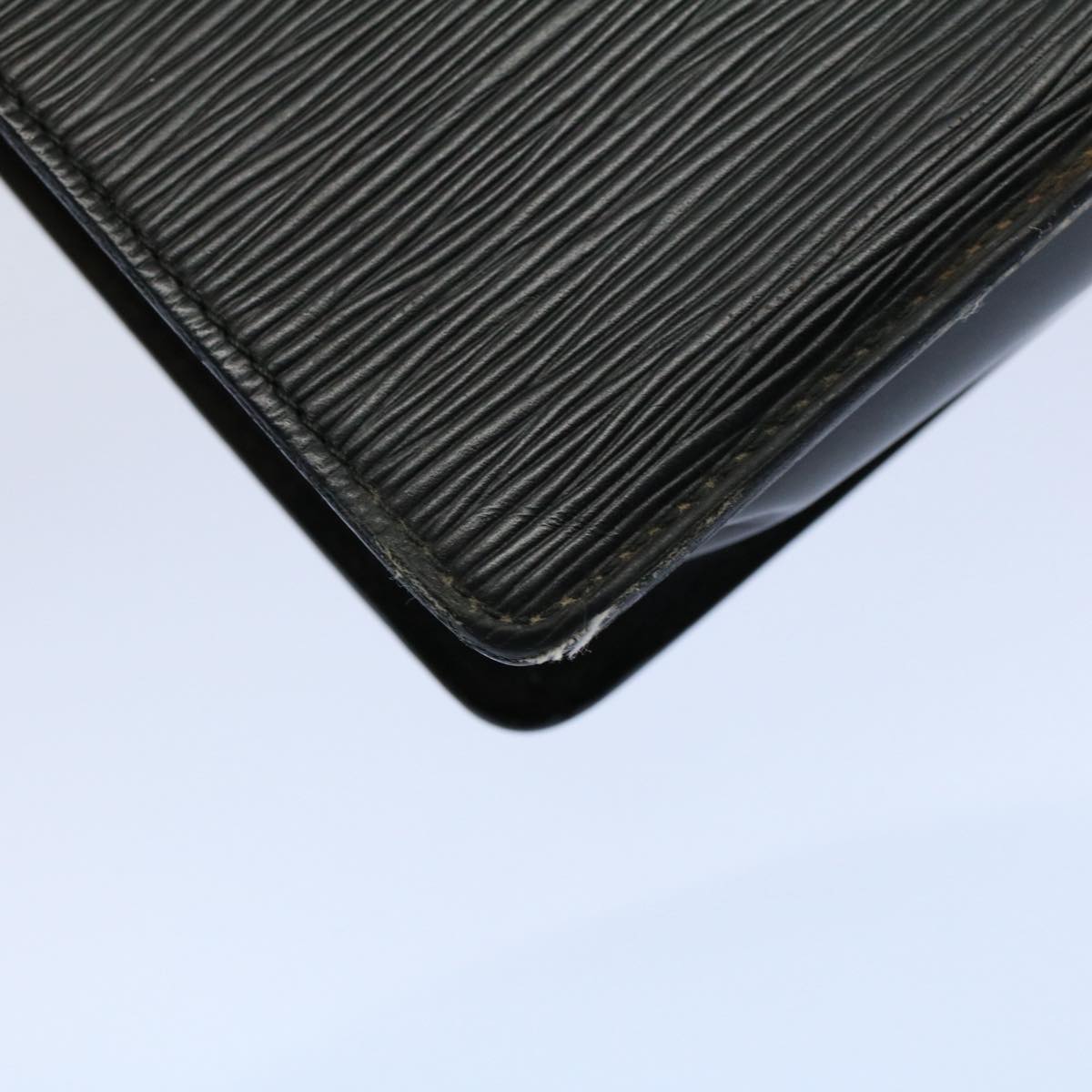 LOUIS VUITTON Epi Pochette Homme Clutch Bag Black M52522 LV ep1941