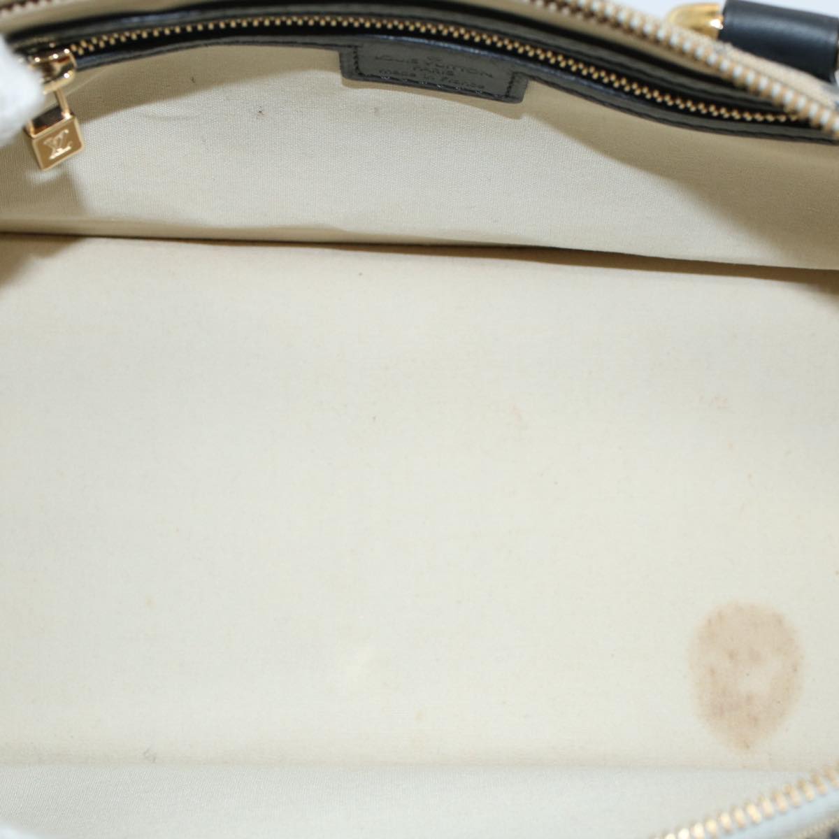 LOUIS VUITTON Monogram Mini Alma Ron Hand Bag Blue M92205 LV ep1952