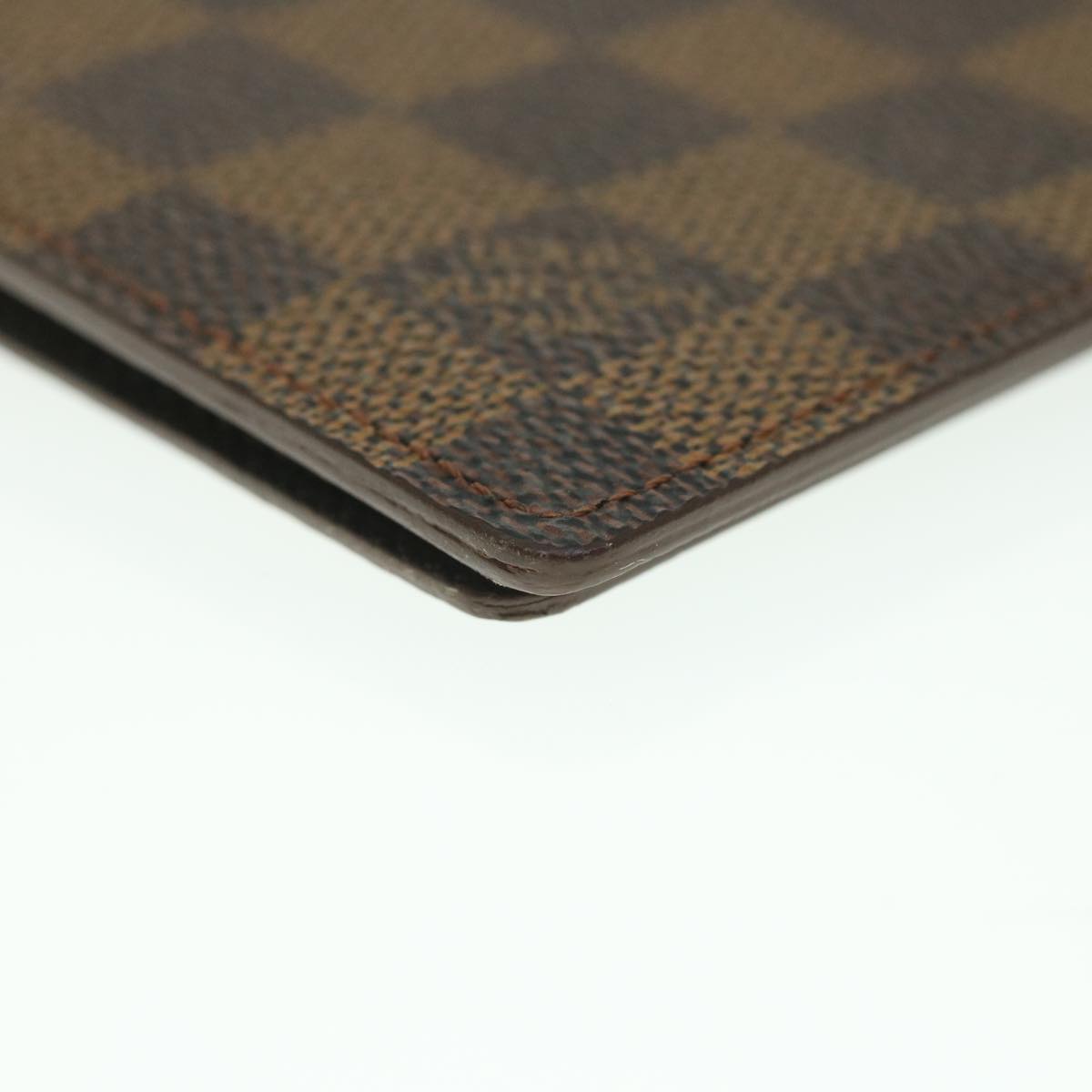 LOUIS VUITTON Damier Ebene Couverture Passport Case N60189 LV ep1973