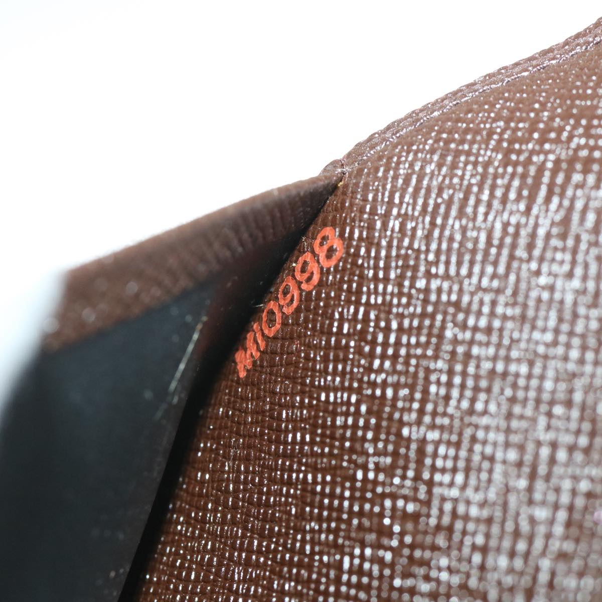 LOUIS VUITTON Damier Ebene Couverture Passport Case N60189 LV ep1973