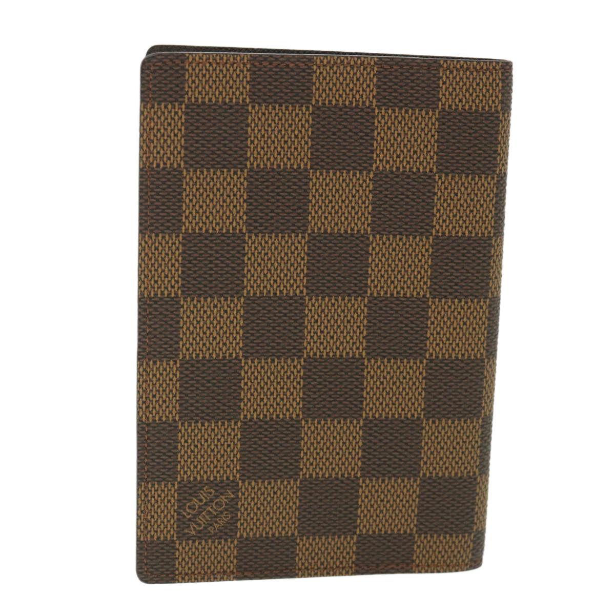 LOUIS VUITTON Damier Ebene Couverture Passport Case N60189 LV ep1973