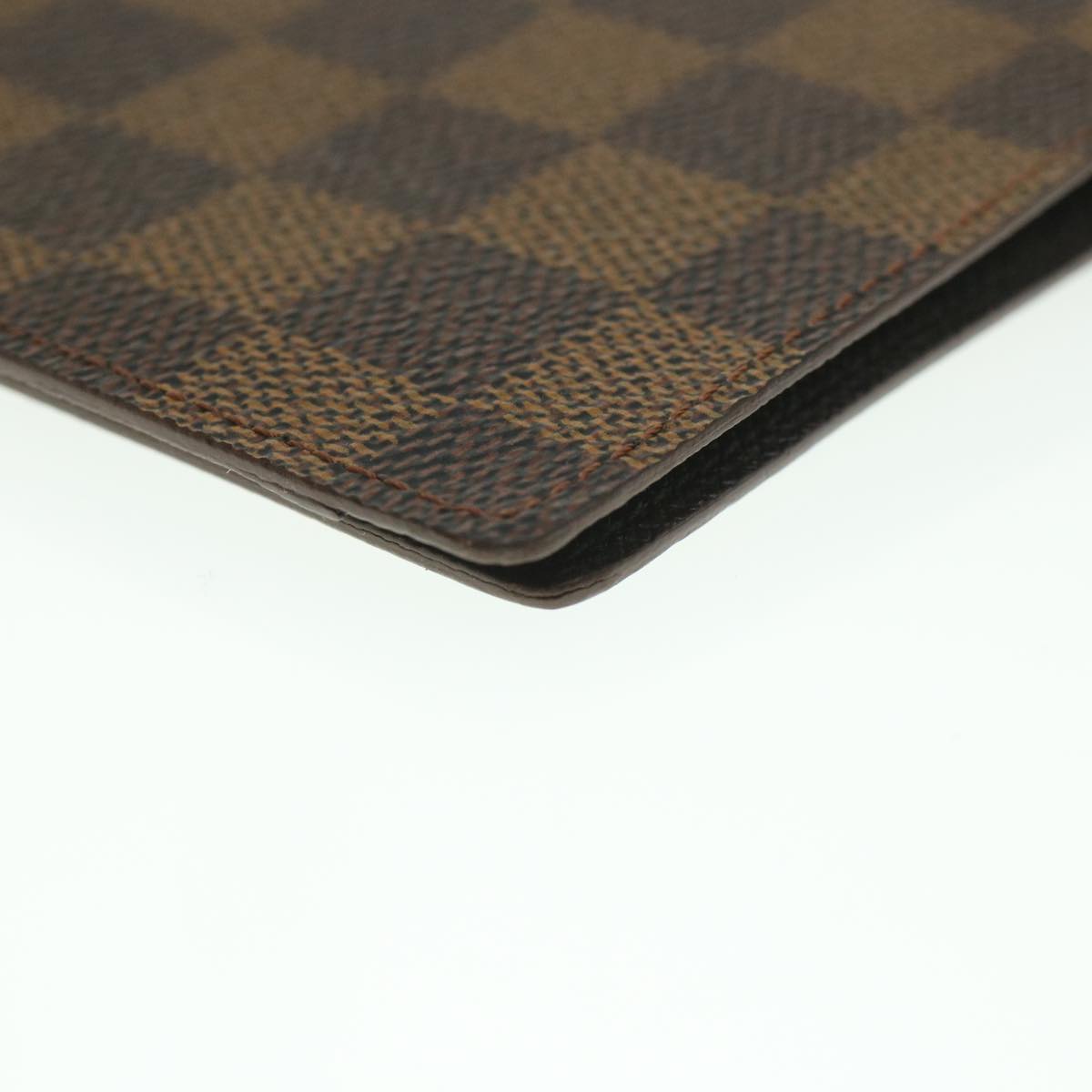 LOUIS VUITTON Damier Ebene Couverture Passport Case N60189 LV ep1973