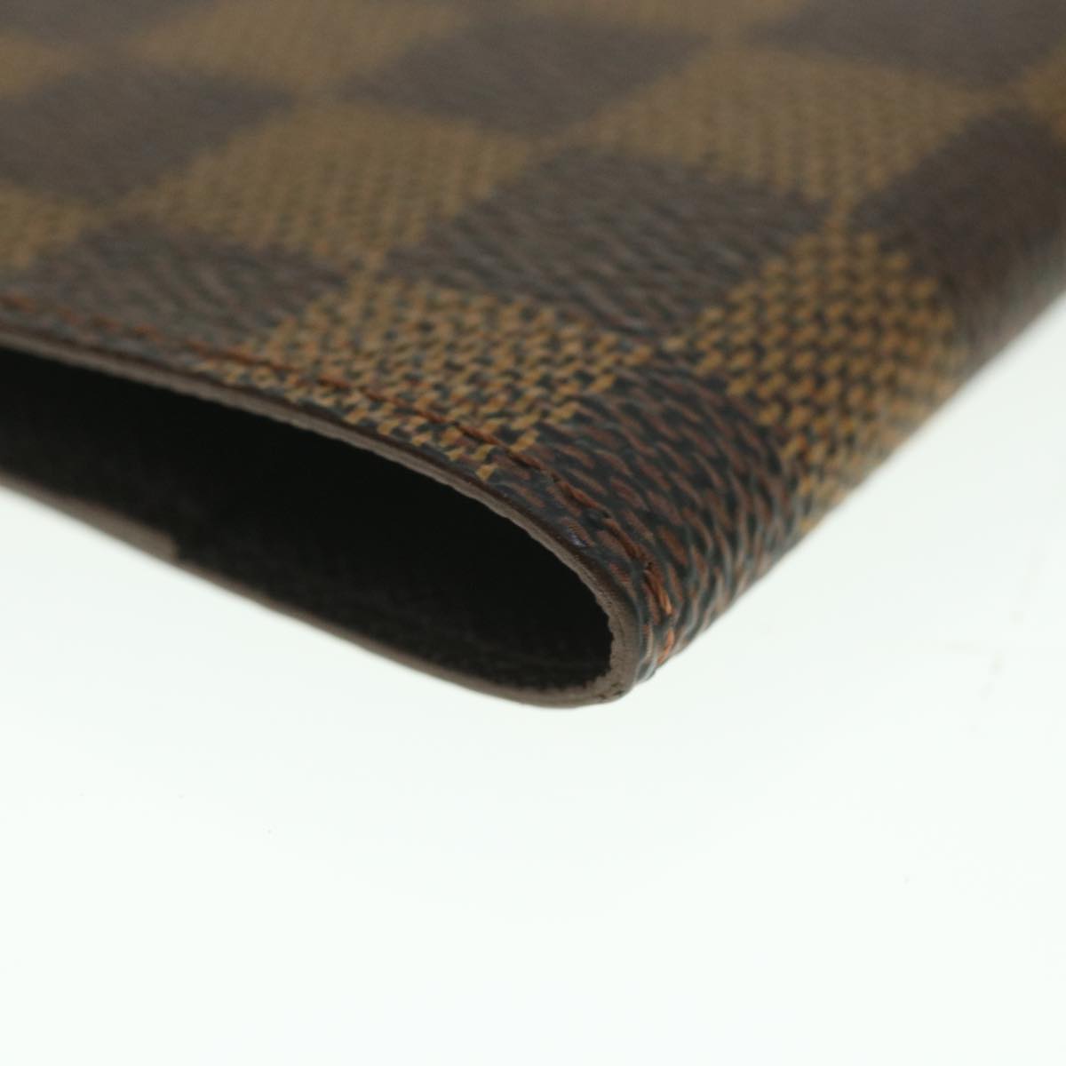LOUIS VUITTON Damier Ebene Couverture Passport Case N60189 LV ep1973