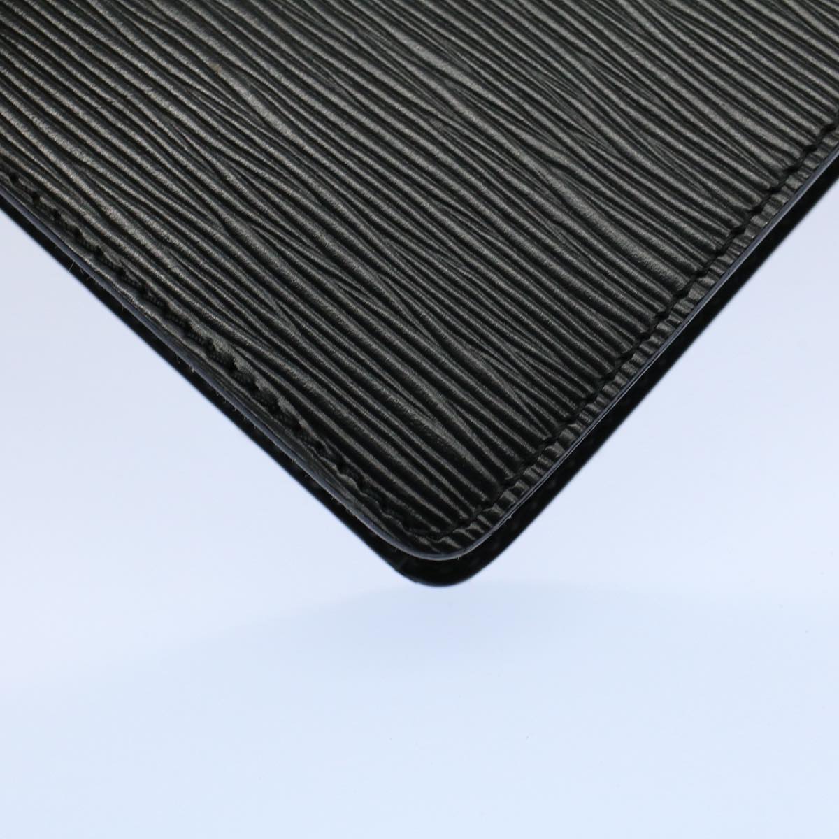 LOUIS VUITTON Epi Pochette Homme Clutch Bag Black M52522 LV ep1986