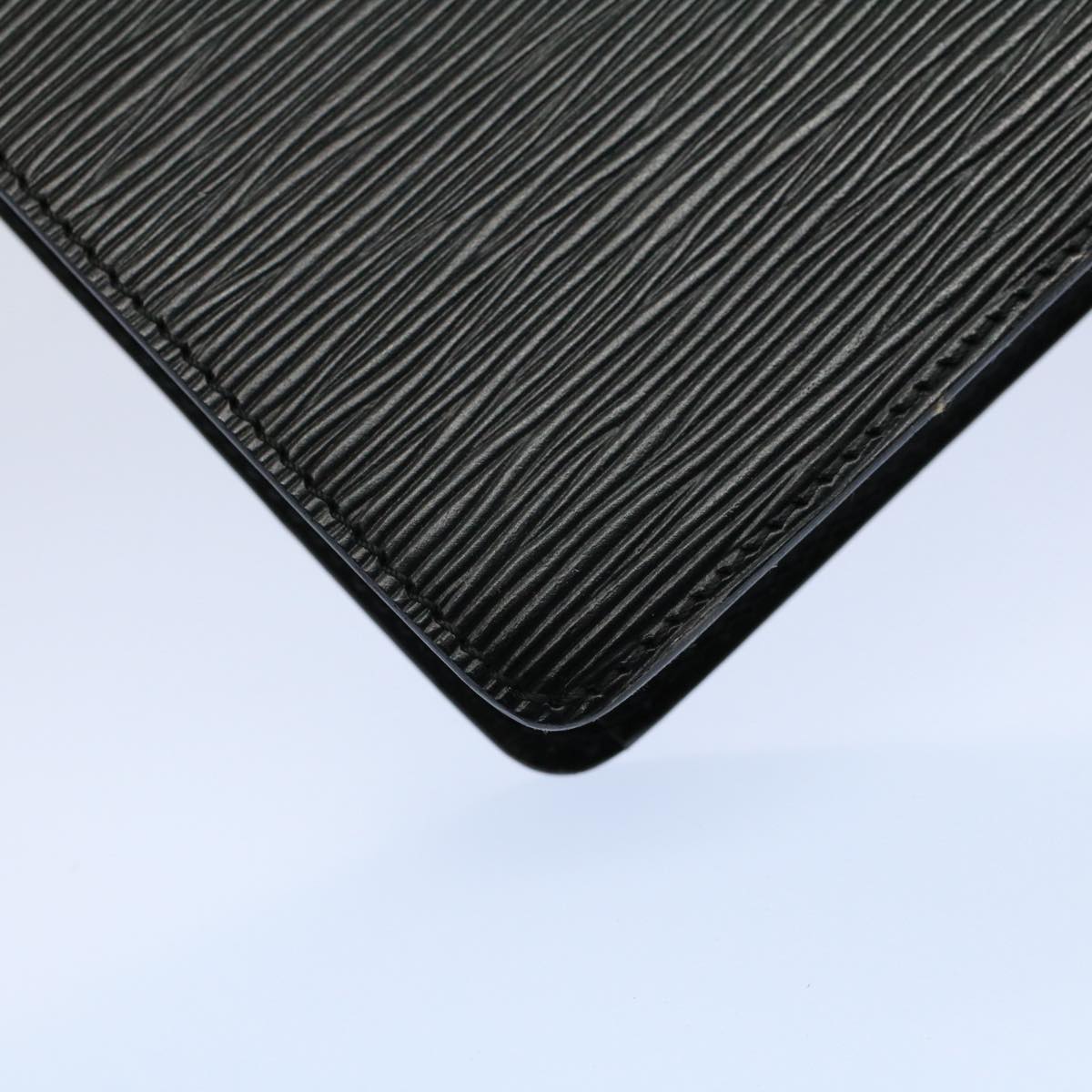 LOUIS VUITTON Epi Pochette Homme Clutch Bag Black M52522 LV ep1986