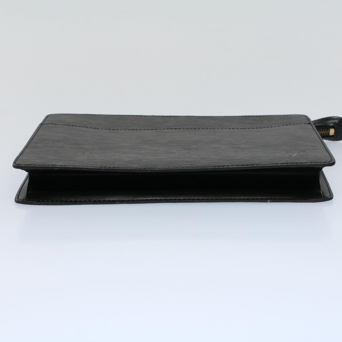 LOUIS VUITTON Epi Pochette Homme Clutch Bag Black M52522 LV ep1986