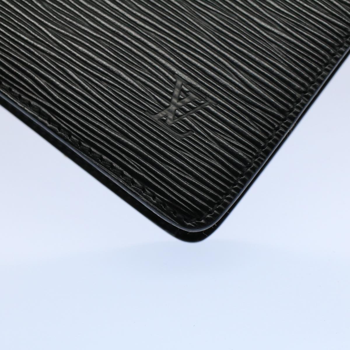 LOUIS VUITTON Epi Pochette Homme Clutch Bag Black M52522 LV ep1986