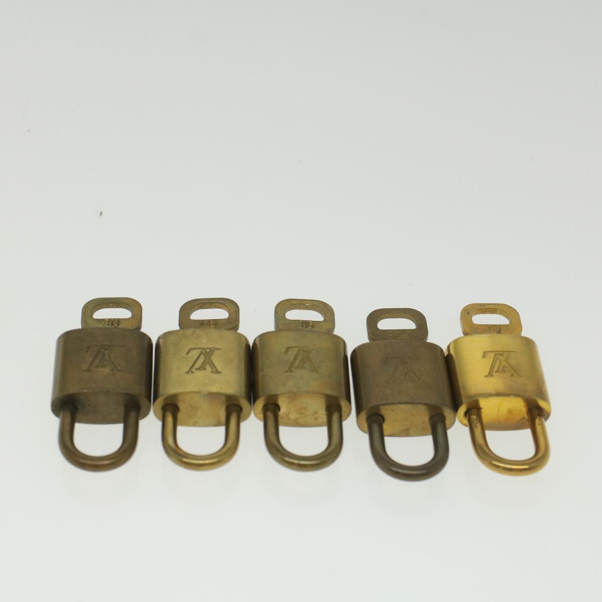 LOUIS VUITTON Padlock 10set Gold Tone LV ep1991