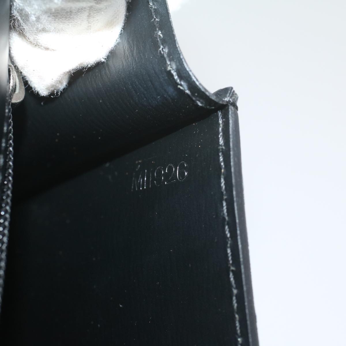 LOUIS VUITTON Epi Pochette Arche Shoulder Bag Black Noir M52572 LV ep2011
