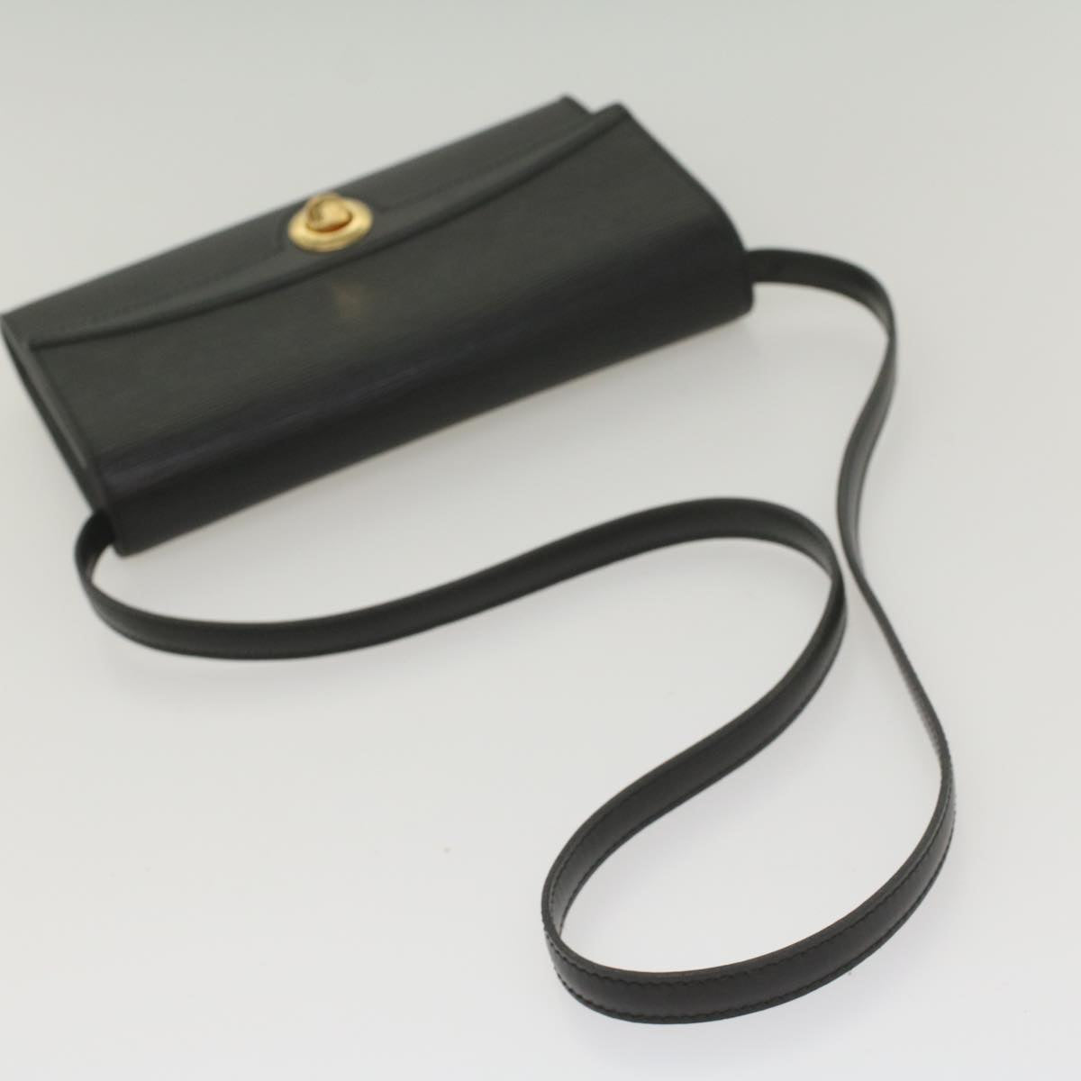 LOUIS VUITTON Epi Pochette Arche Shoulder Bag Black Noir M52572 LV ep2011
