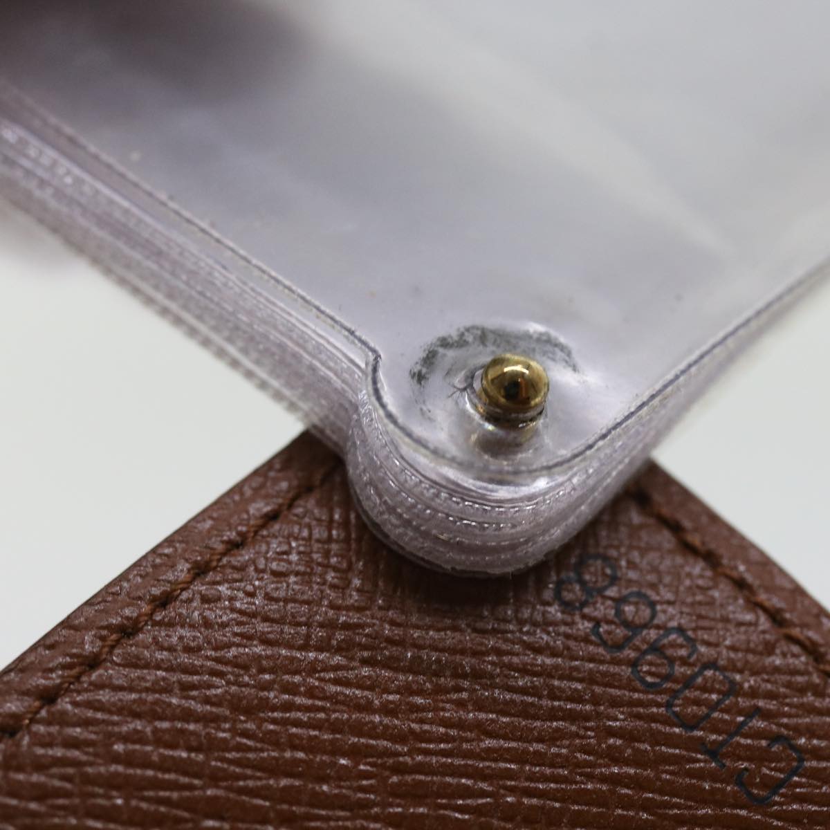 LOUIS VUITTON Monogram Porte Cartes Credit Pression Card Case M60937 ep2028