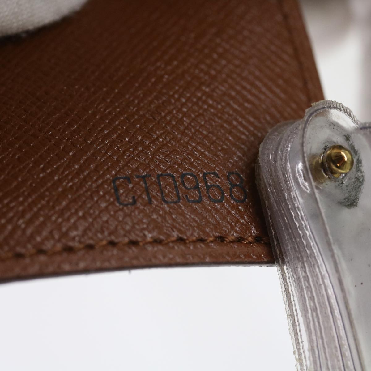 LOUIS VUITTON Monogram Porte Cartes Credit Pression Card Case M60937 ep2028