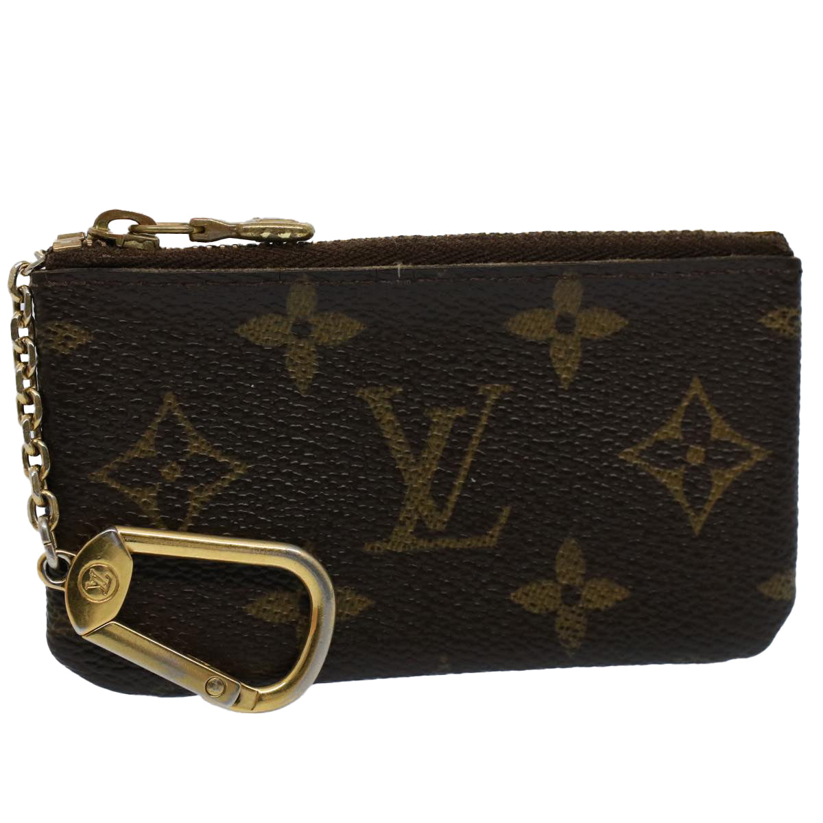 LOUIS VUITTON Monogram Pochette Cles Coin Purse M62650 LV ep2031