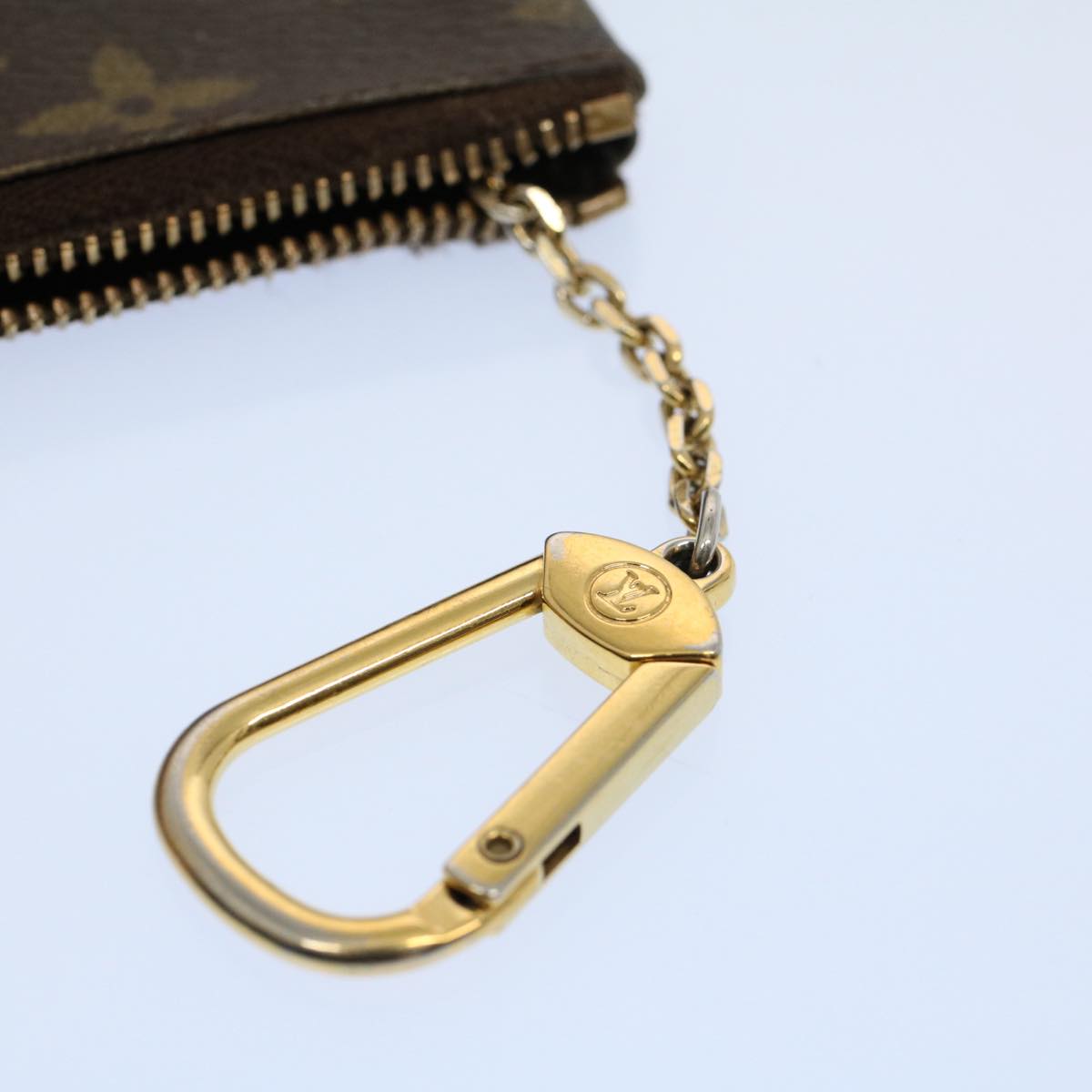LOUIS VUITTON Monogram Pochette Cles Coin Purse M62650 LV ep2031