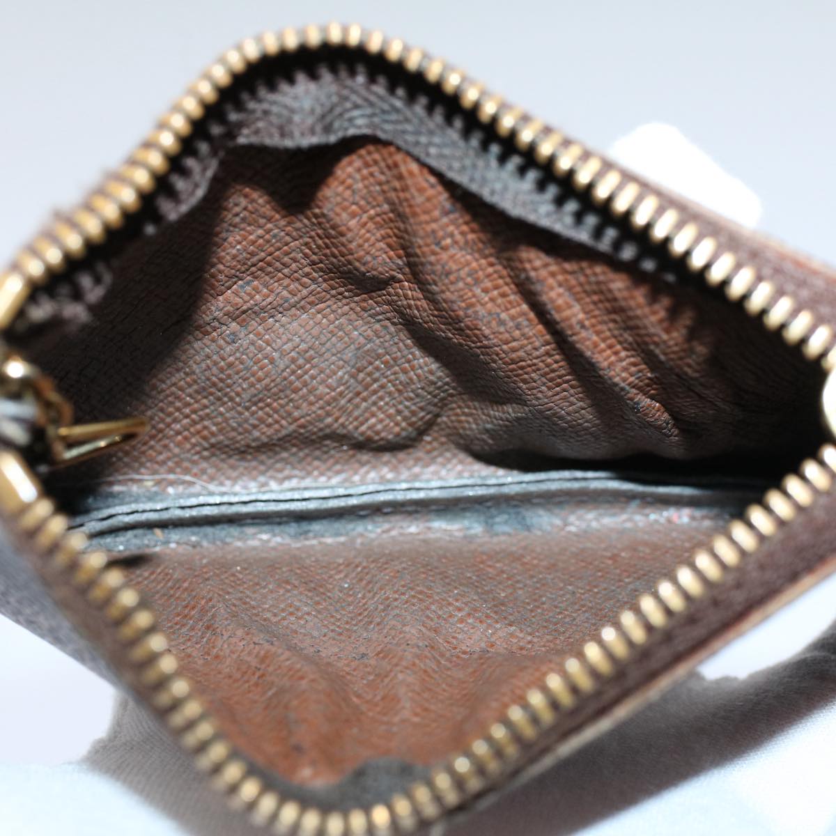 LOUIS VUITTON Monogram Pochette Cles Coin Purse M62650 LV ep2031