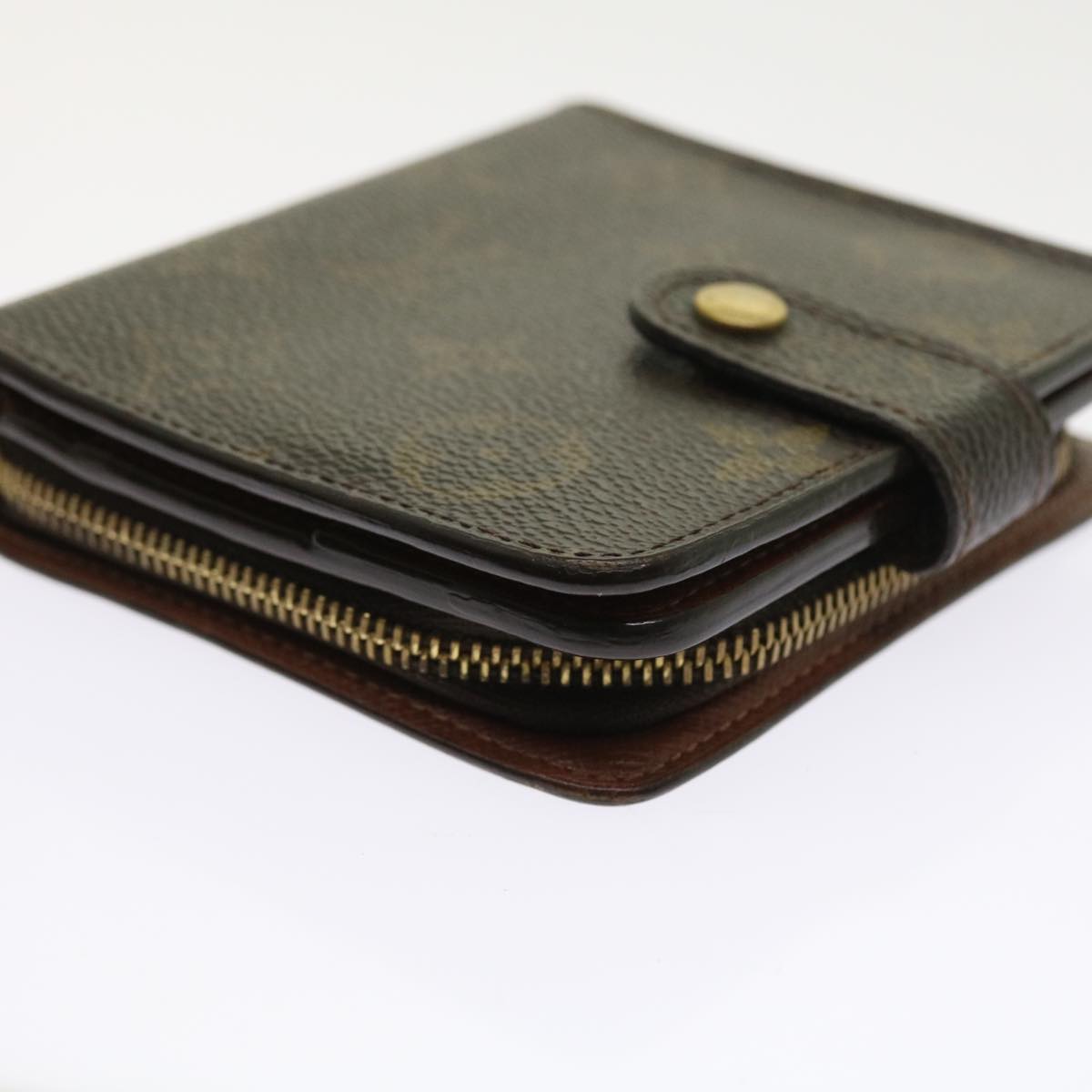 LOUIS VUITTON Monogram Compact Zip Wallet M61667 LV ep2032