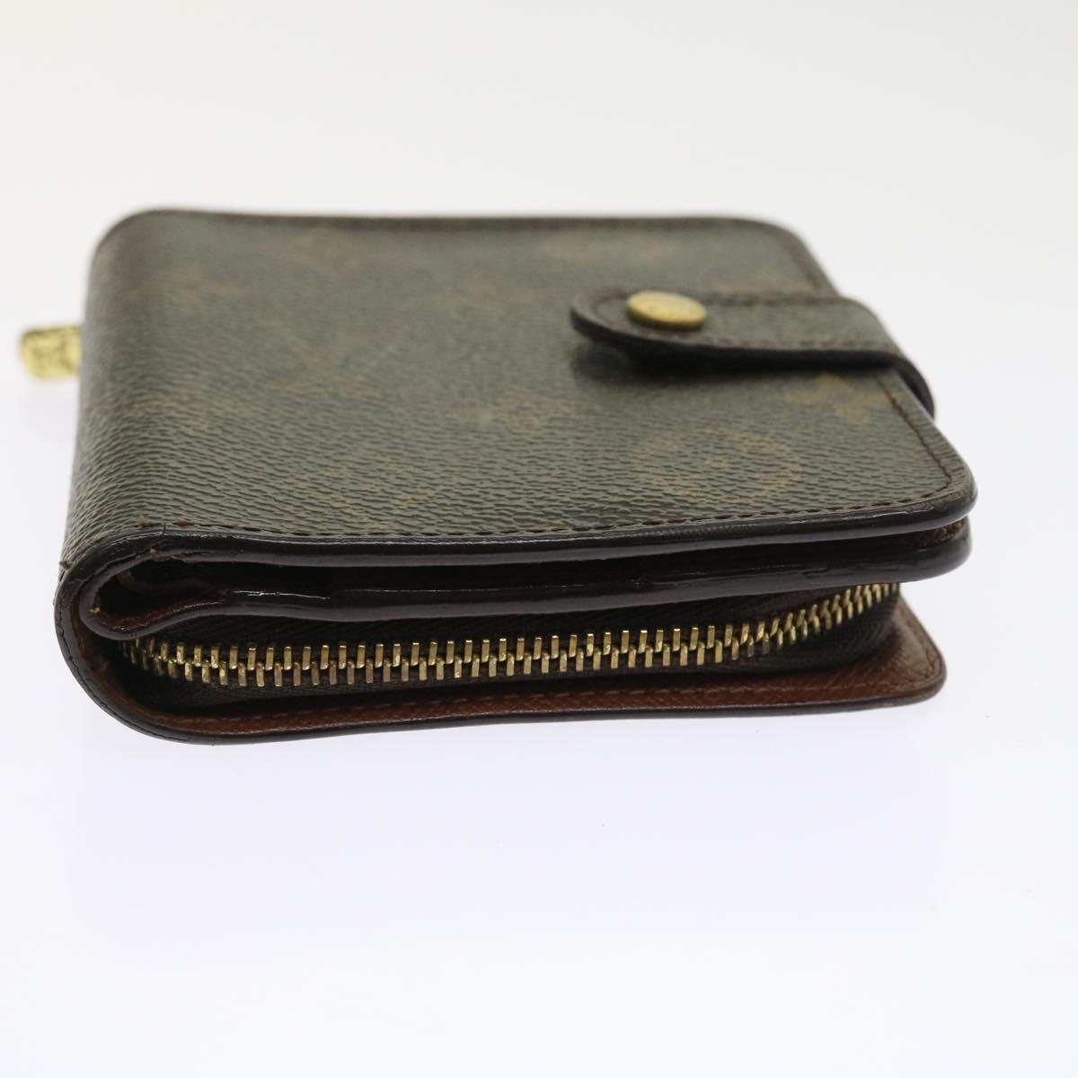 LOUIS VUITTON Monogram Compact Zip Wallet M61667 LV ep2032