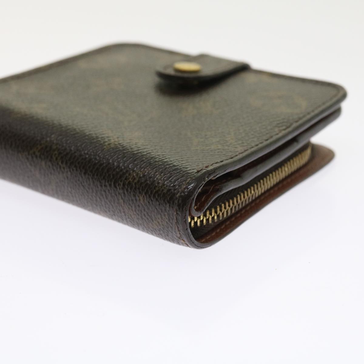 LOUIS VUITTON Monogram Compact Zip Wallet M61667 LV ep2032