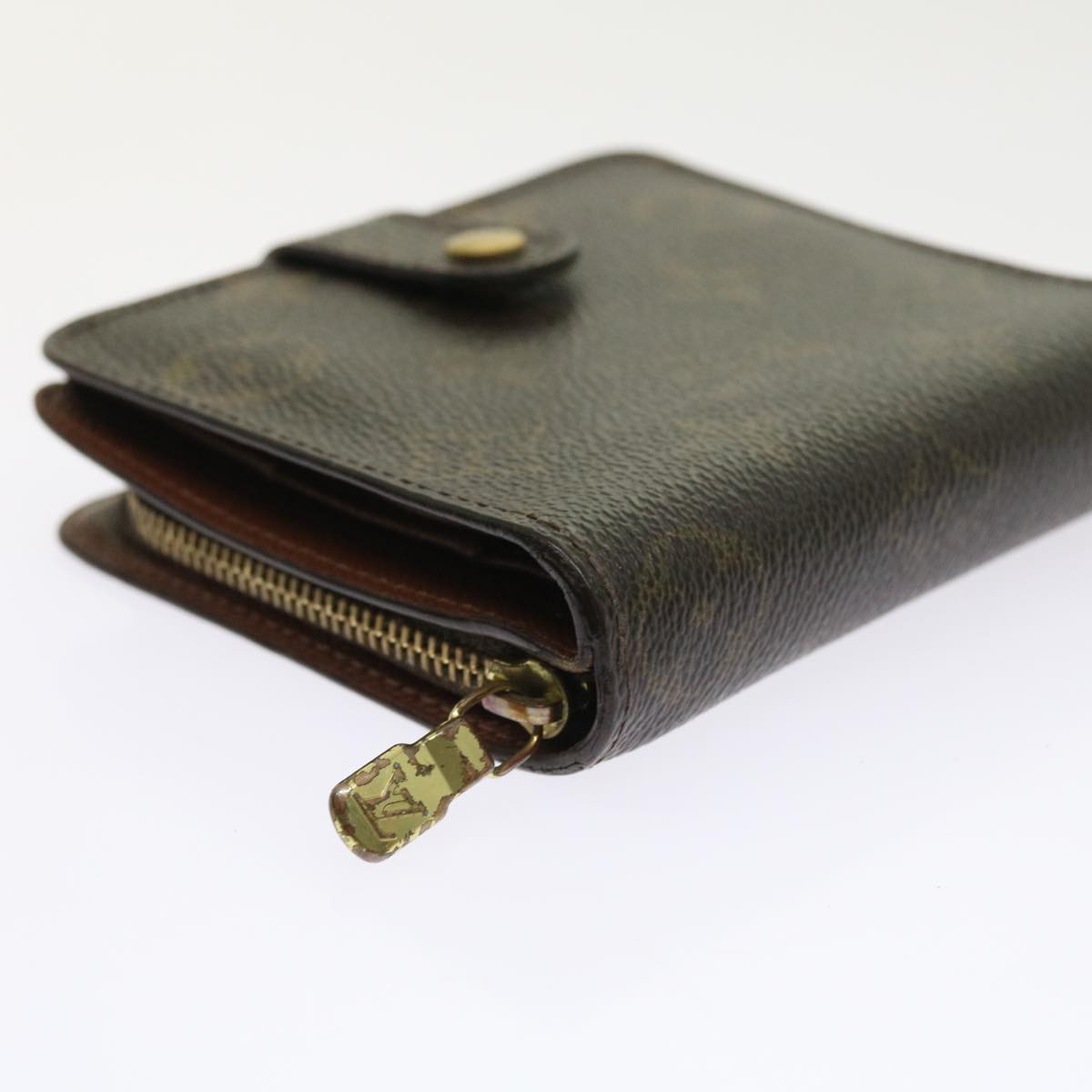 LOUIS VUITTON Monogram Compact Zip Wallet M61667 LV ep2032