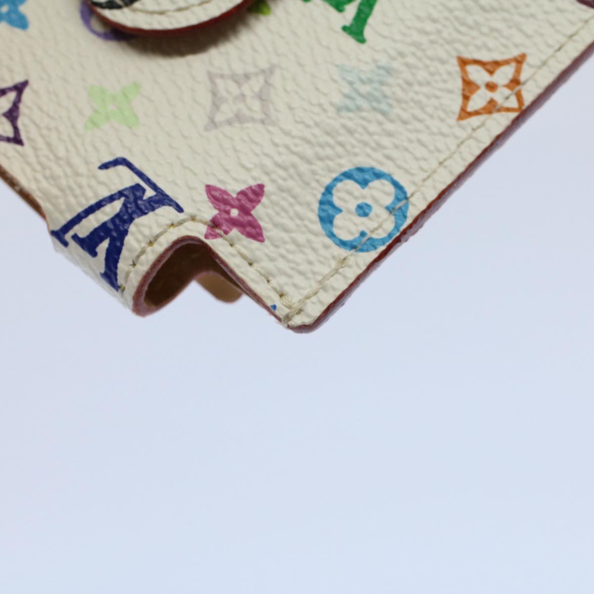 LOUIS VUITTON Monogram Multicolor iPod Nano Case White M60014 LV ep2033