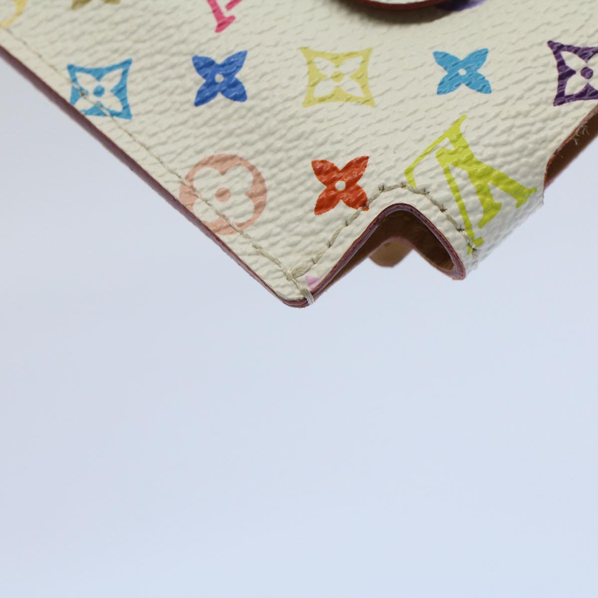 LOUIS VUITTON Monogram Multicolor iPod Nano Case White M60014 LV ep2033