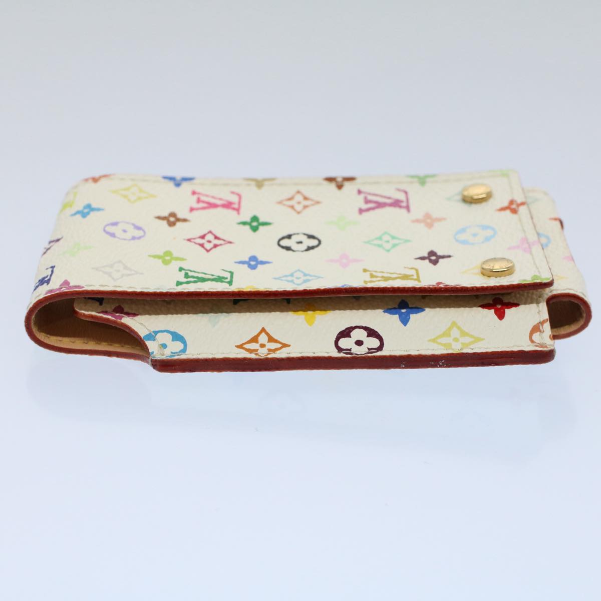 LOUIS VUITTON Monogram Multicolor iPod Nano Case White M60014 LV ep2033