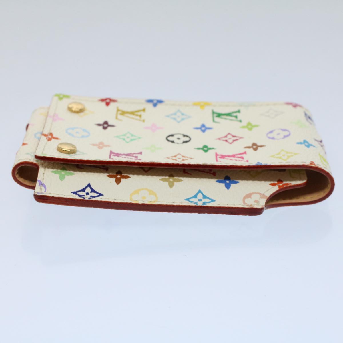 LOUIS VUITTON Monogram Multicolor iPod Nano Case White M60014 LV ep2033