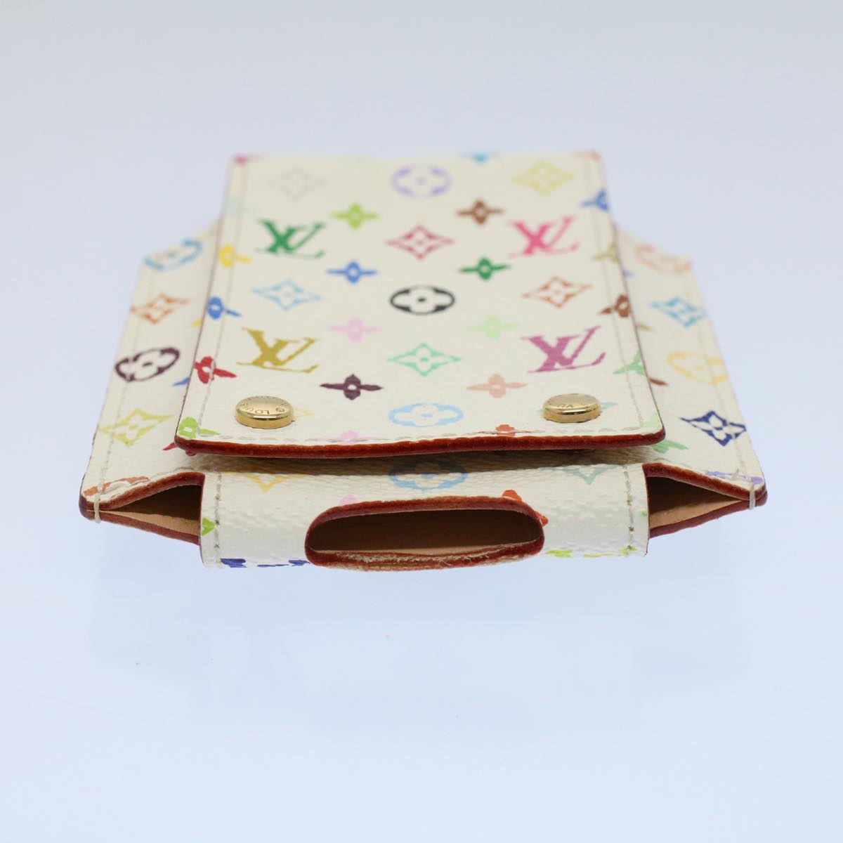 LOUIS VUITTON Monogram Multicolor iPod Nano Case White M60014 LV ep2033
