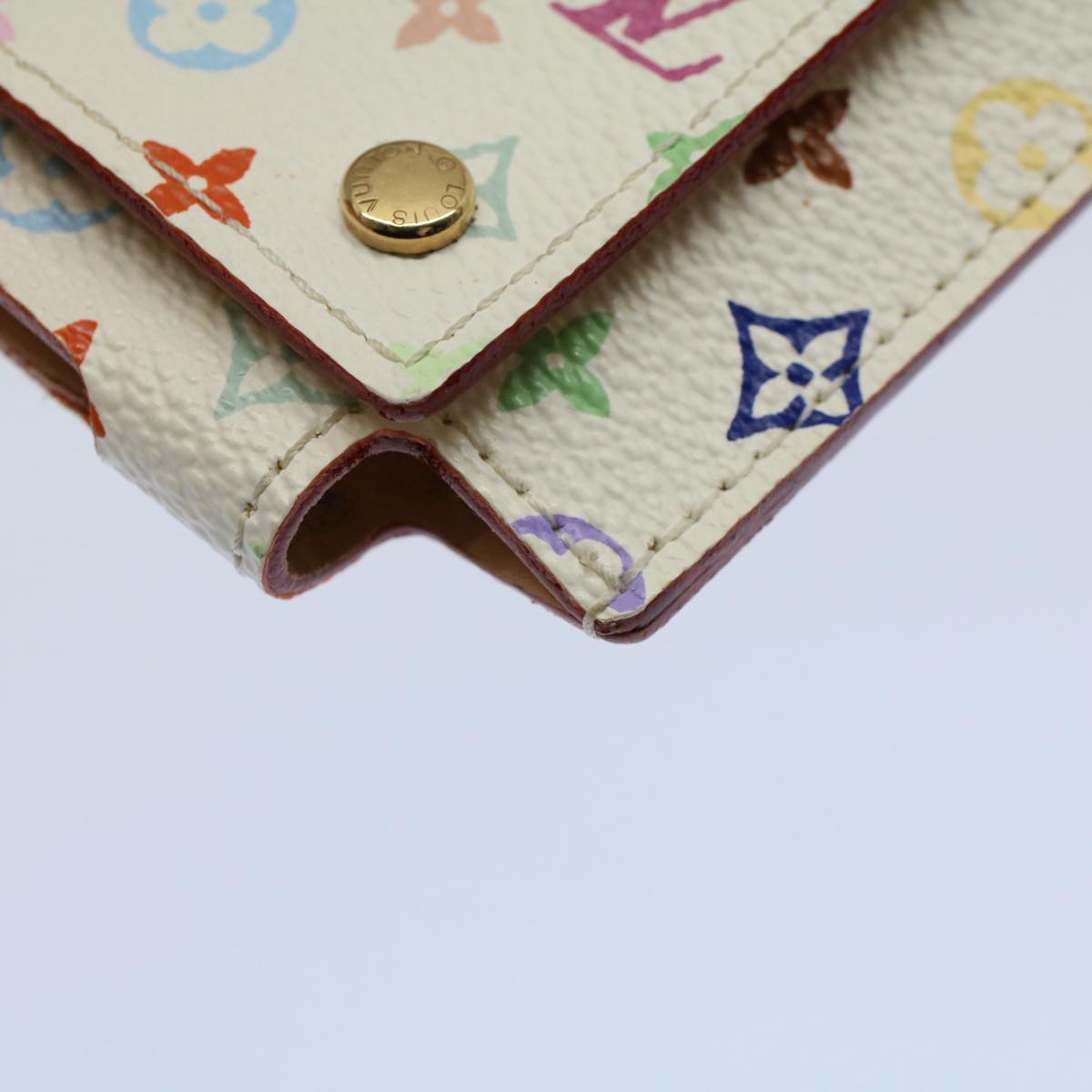 LOUIS VUITTON Monogram Multicolor iPod Nano Case White M60014 LV ep2033