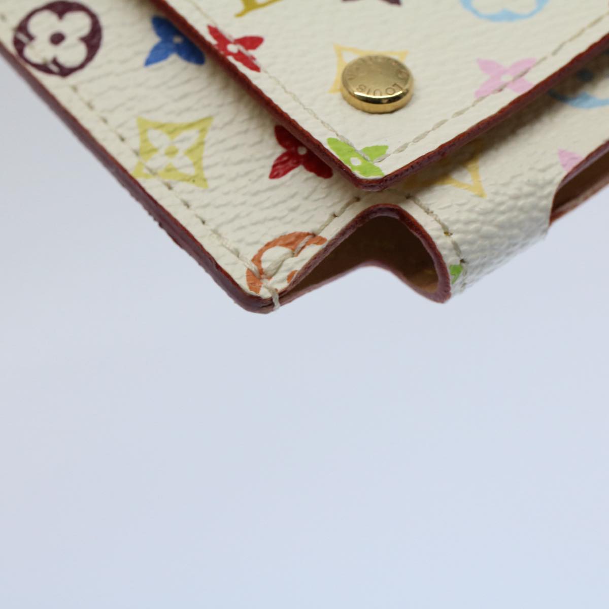 LOUIS VUITTON Monogram Multicolor iPod Nano Case White M60014 LV ep2033