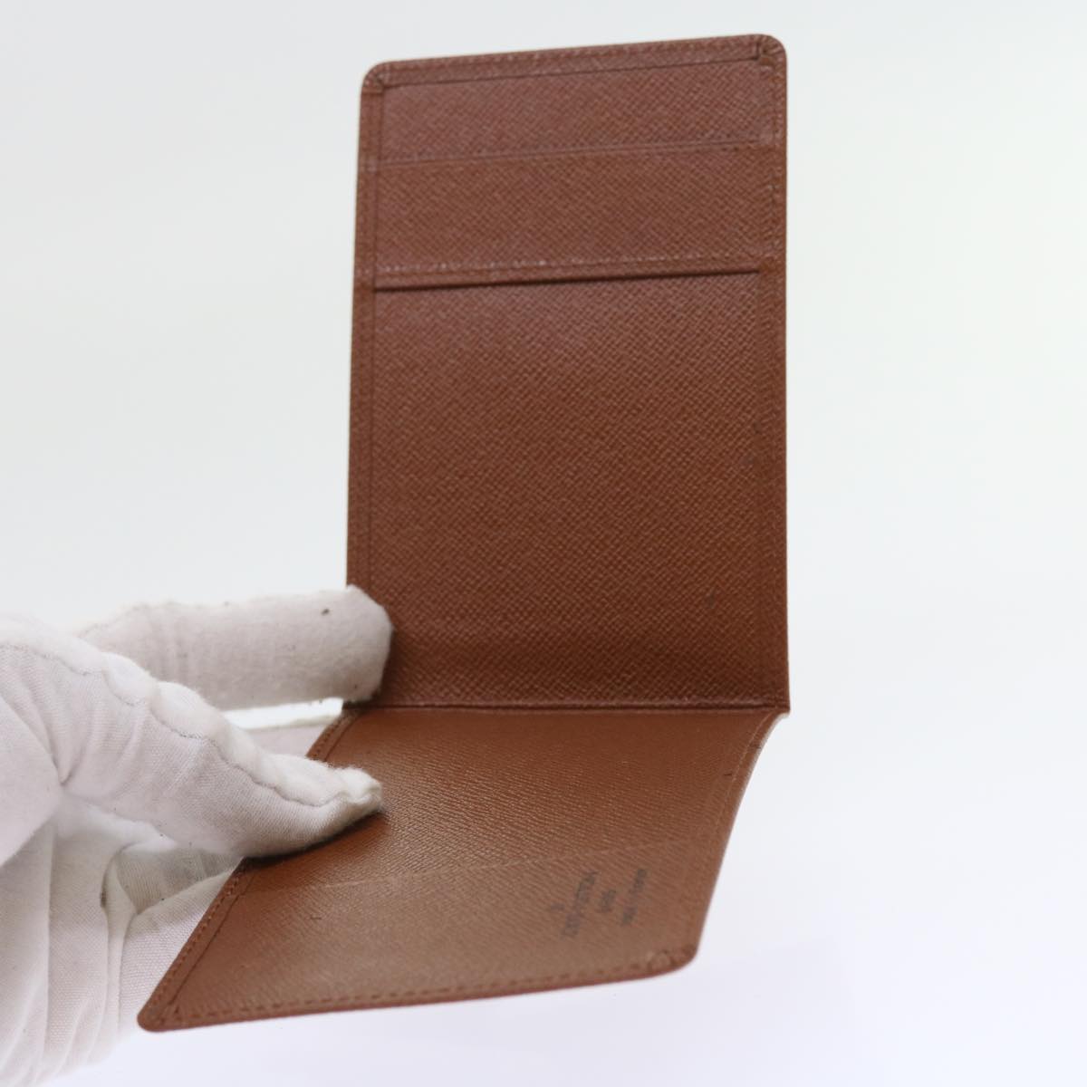 LOUIS VUITTON Monogram Porte Tresor Etui Chequier Wallet M61200 LV ep2035