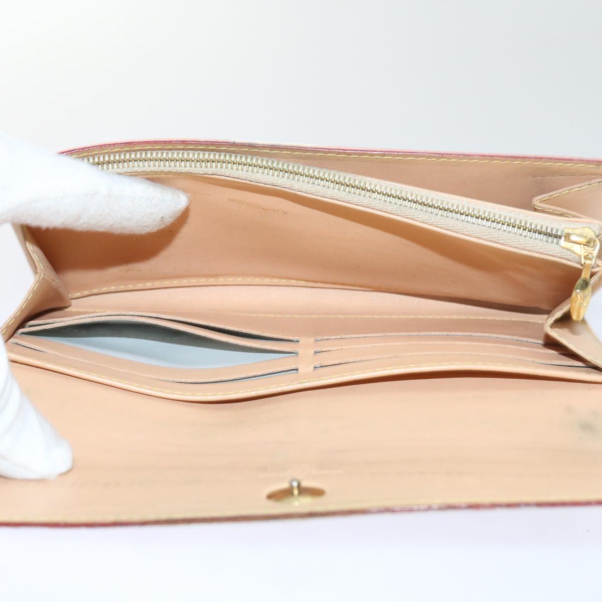 LOUIS VUITTON Multicolor Portefeuille Sarah Long Wallet White M93532 ep2036