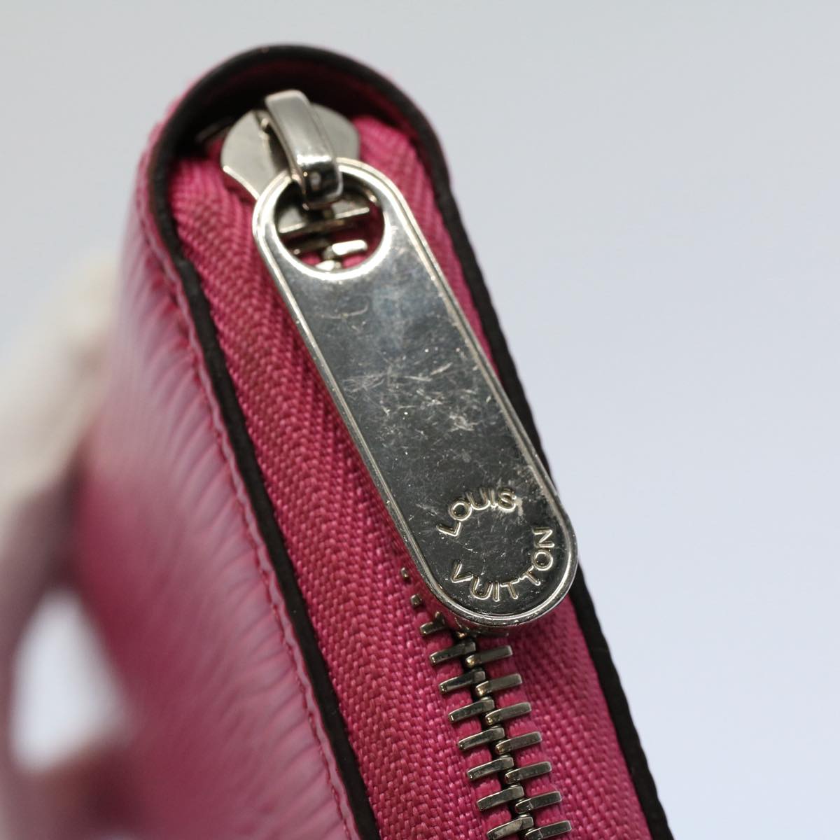 LOUIS VUITTON Epi Zippy Wallet Long Wallet Pink M69347 LV ep2038