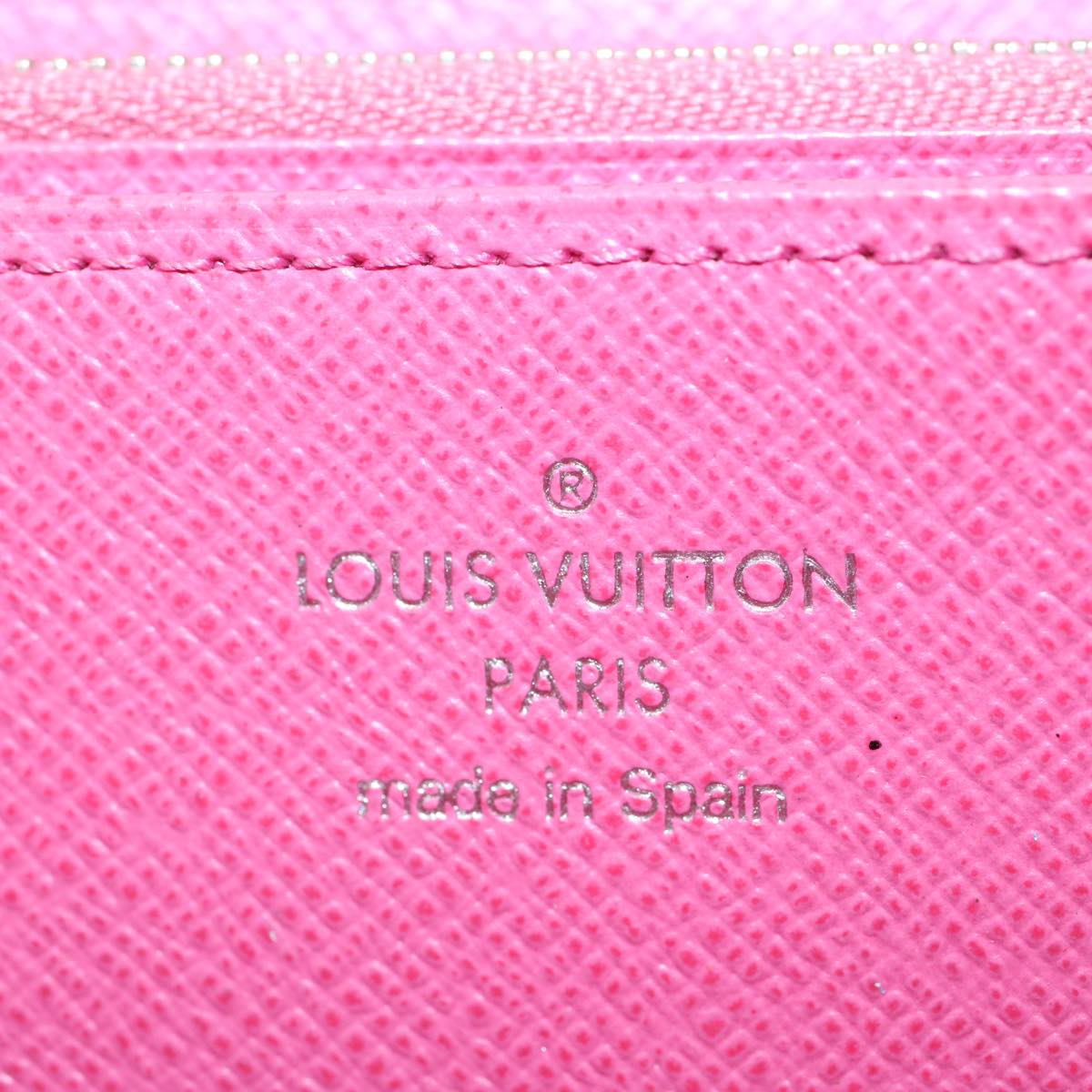 LOUIS VUITTON Epi Zippy Wallet Long Wallet Pink M69347 LV ep2038