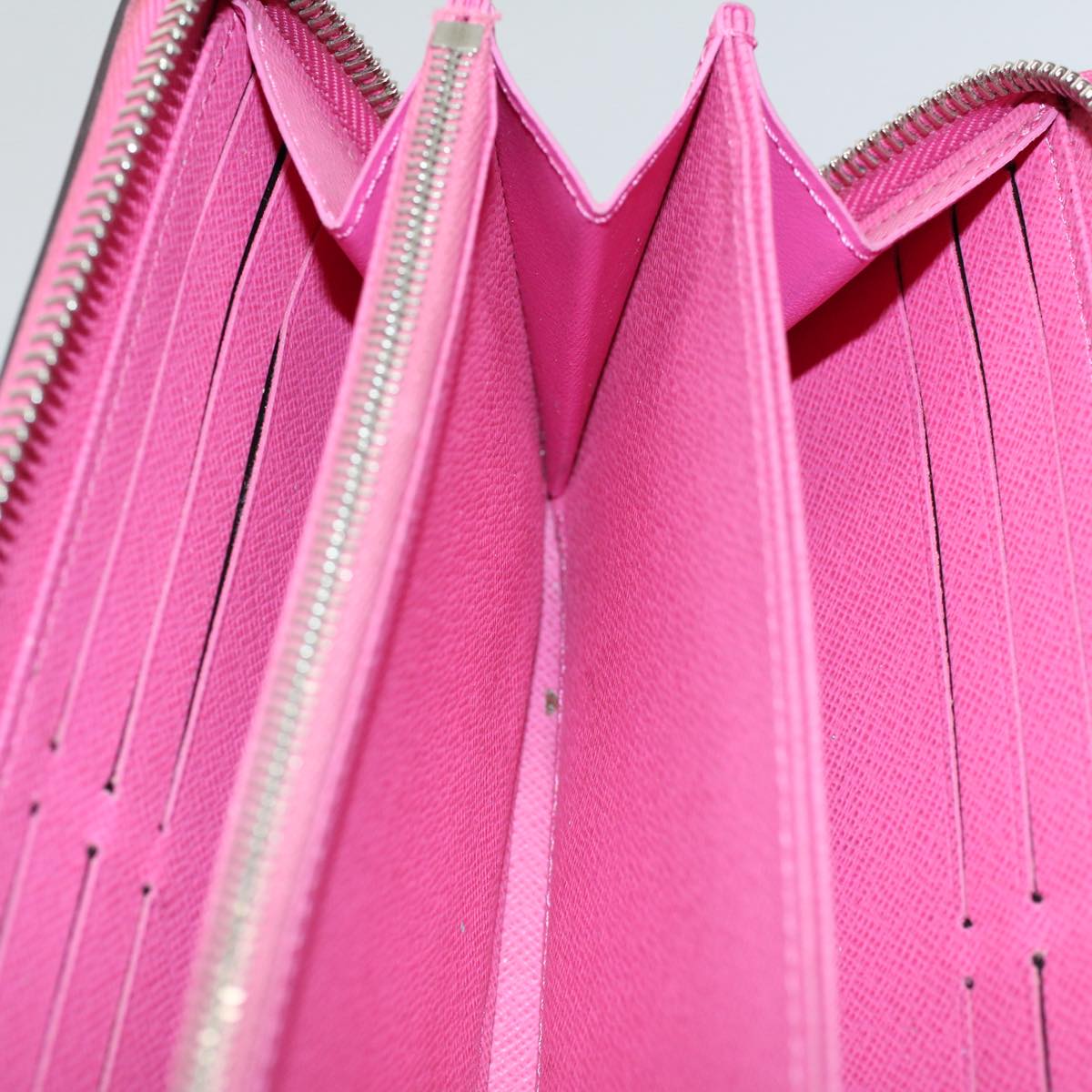 LOUIS VUITTON Epi Zippy Wallet Long Wallet Pink M69347 LV ep2038