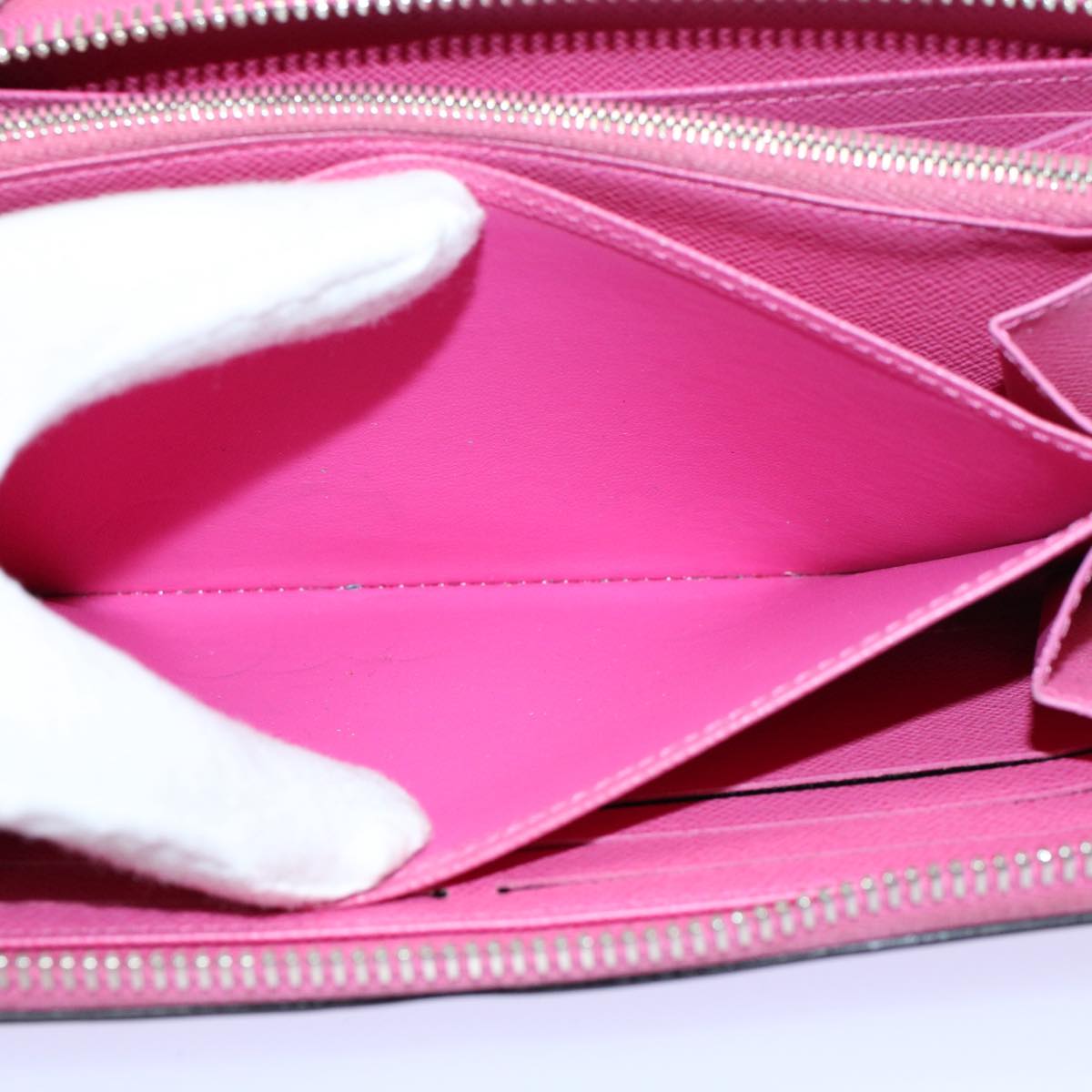 LOUIS VUITTON Epi Zippy Wallet Long Wallet Pink M69347 LV ep2038