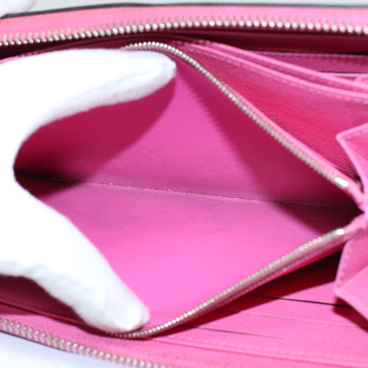 LOUIS VUITTON Epi Zippy Wallet Long Wallet Pink M69347 LV ep2038
