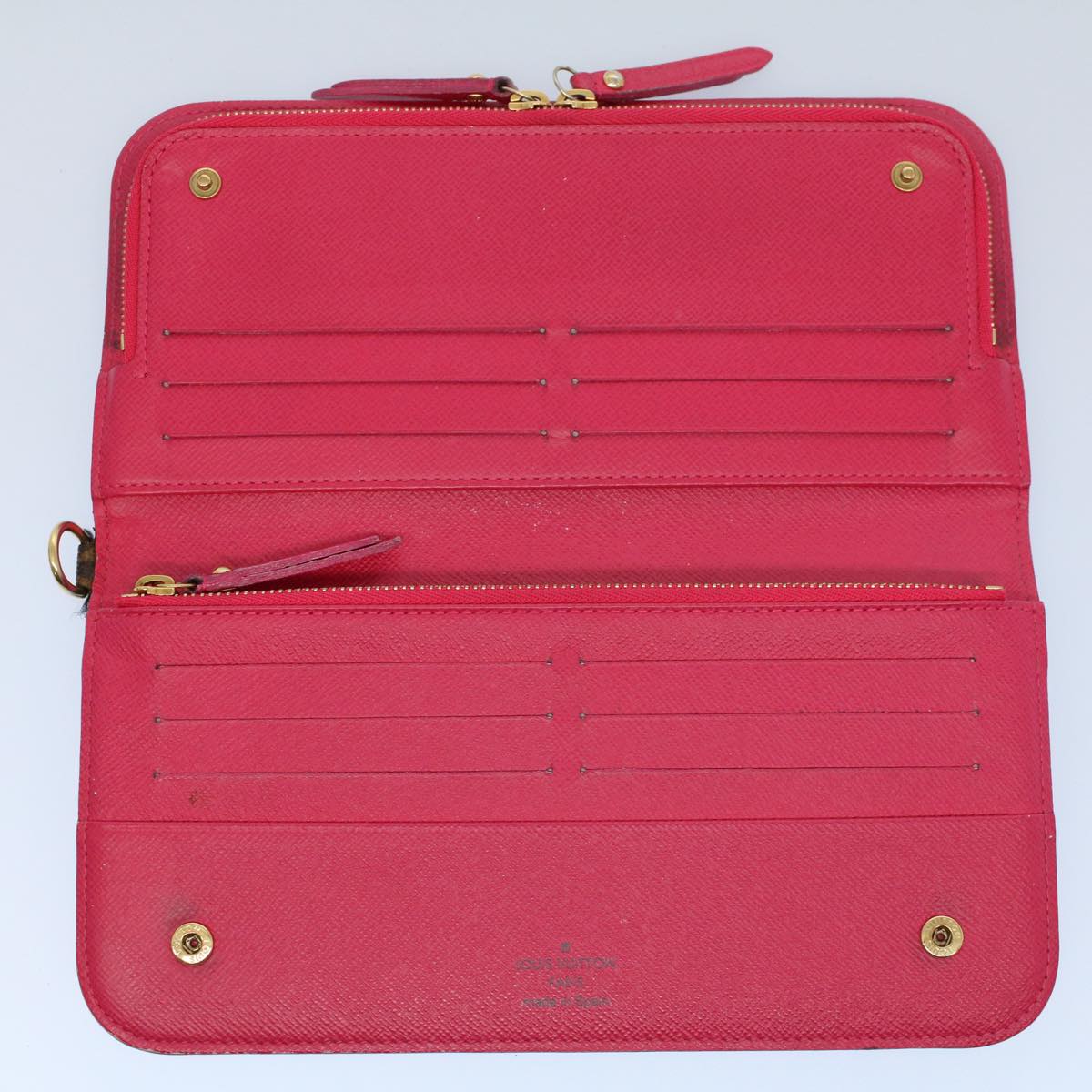 LOUIS VUITTON Monogram Portefeuille Insolite Long Wallet Pink M60249 ep2039